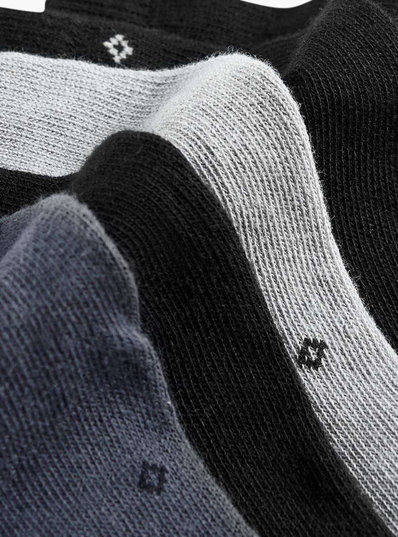 Duchini Men Socks Ankle Length - Set of 5-men-socks-image-5