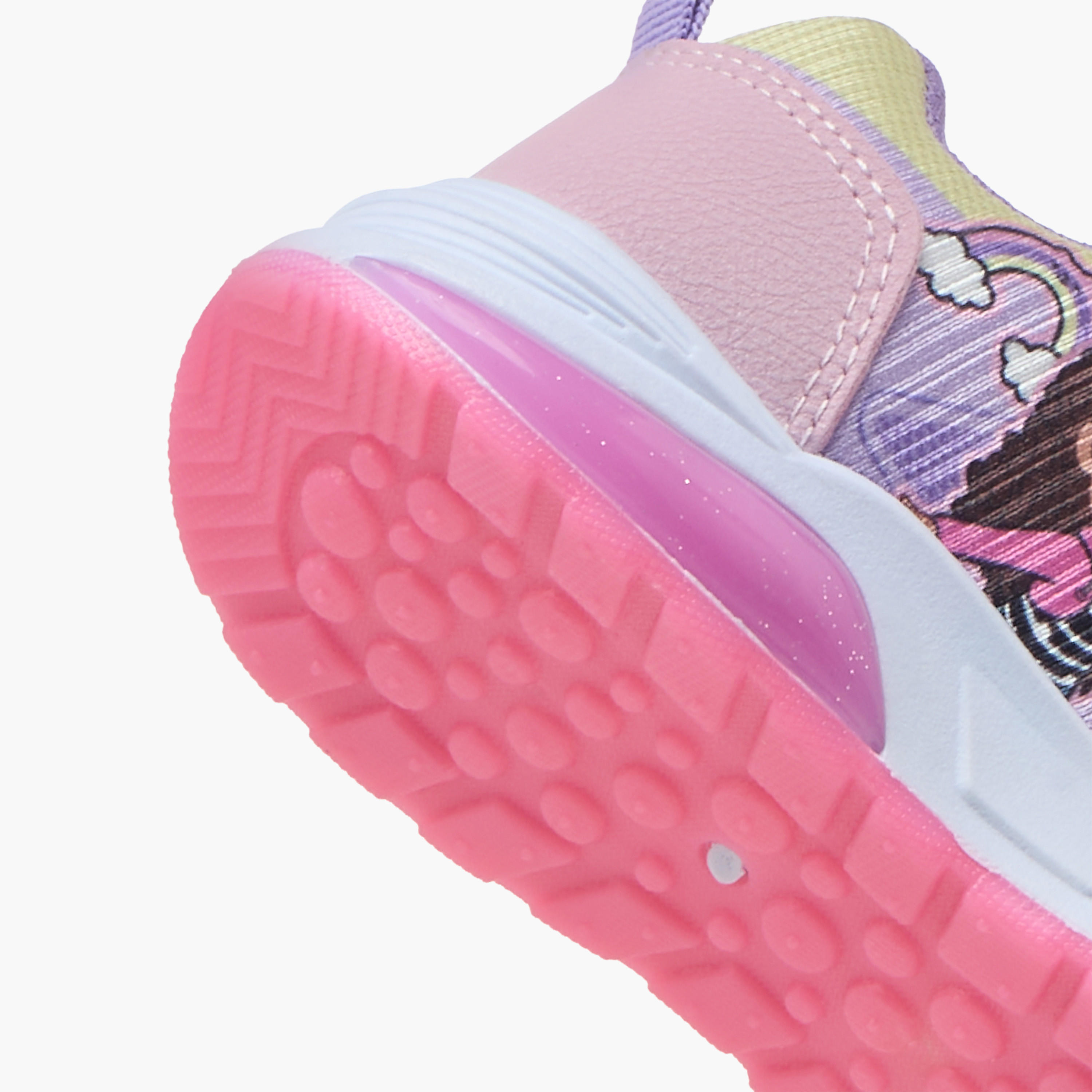 Gabbys Dollhouse Girls Hook & Loop Light-Up Ankle Sneakers-girls-shoes-sneakers-image-4