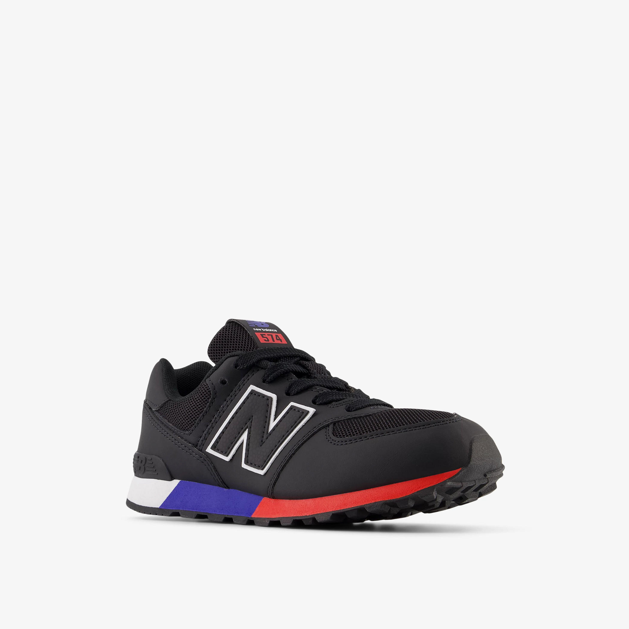 New Balance Kids' Logo Detail Sports Shoes with Lace-Up Closure-boys-shoes-sneakers-image-1