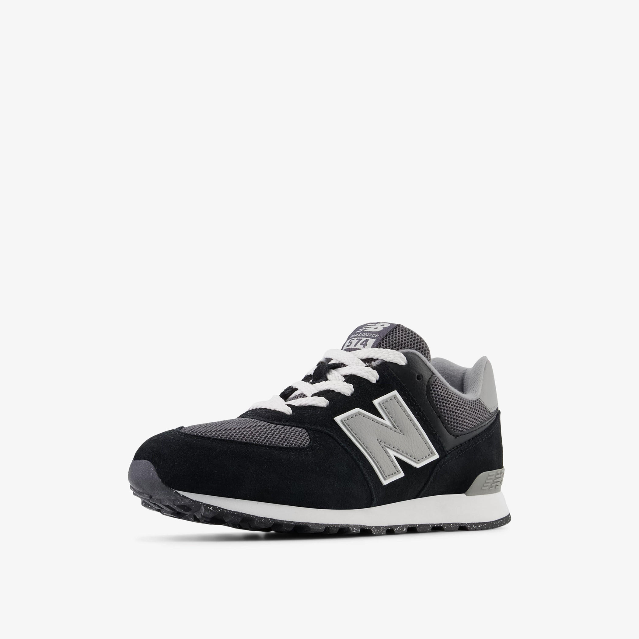 حذاء رياضي بشعار مع رباط إغلاق للأولاد من نيو بالانس-boys-shoes-sneakers-image-5