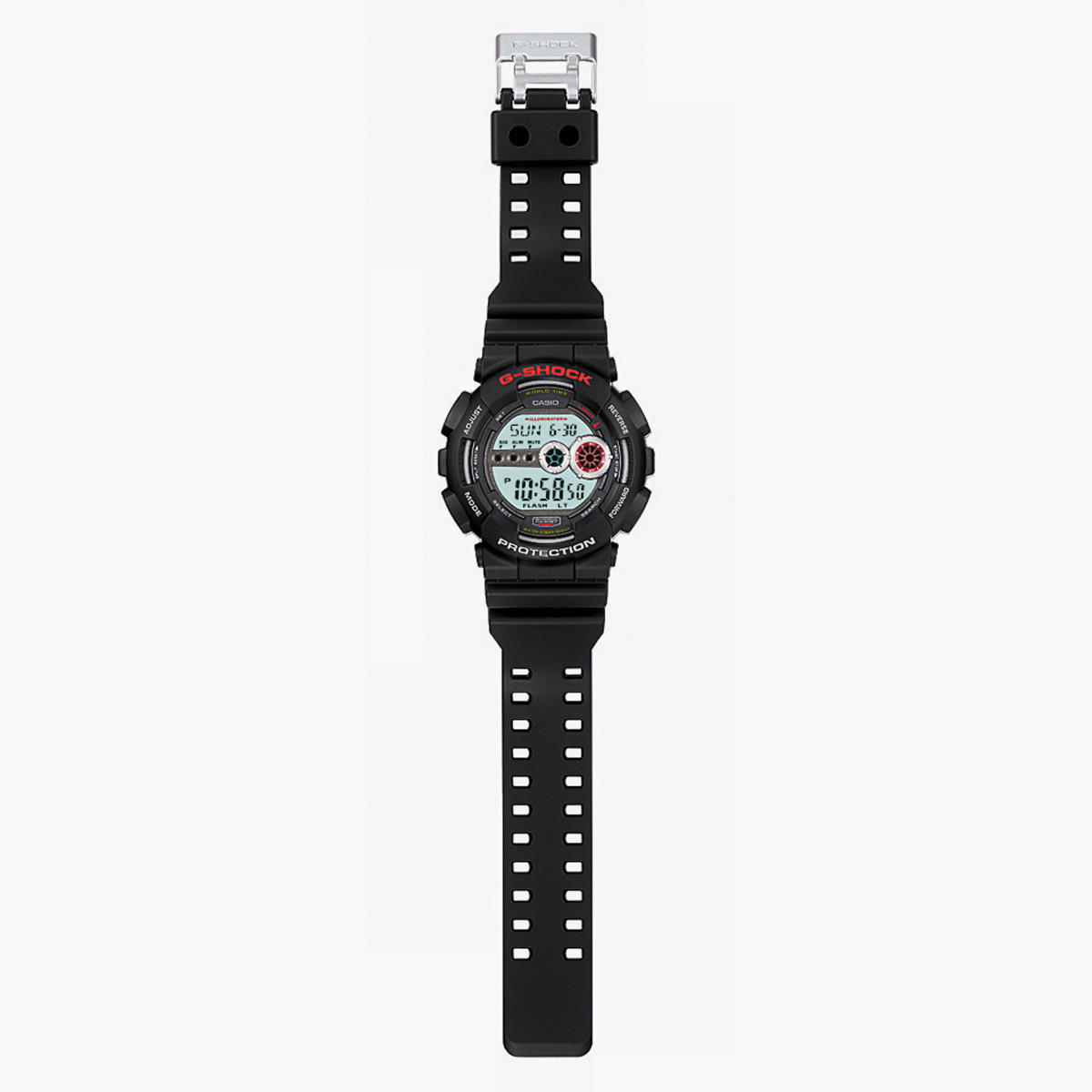 Casio G-Shock Men's Black Digital Resin Strap Watch - GD-100-1ADR-men-watchesandjewellery-watches-image-2