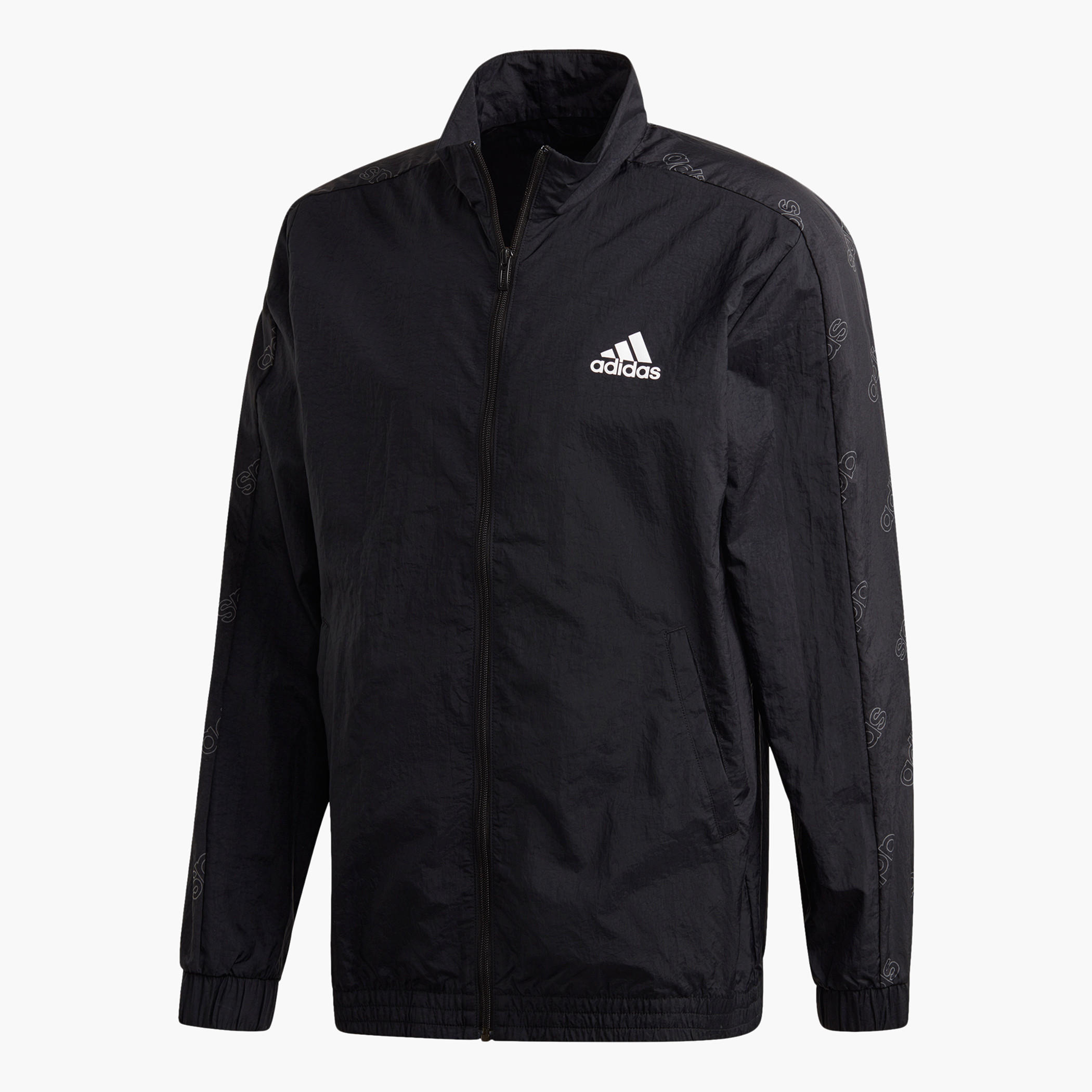 جاكيت للرجال بياقة عالية وسحّاب إغلاق للرجال من أديداس-men-clothing-sportswearandactivewear-hoodiesandsweatshirts-image-1