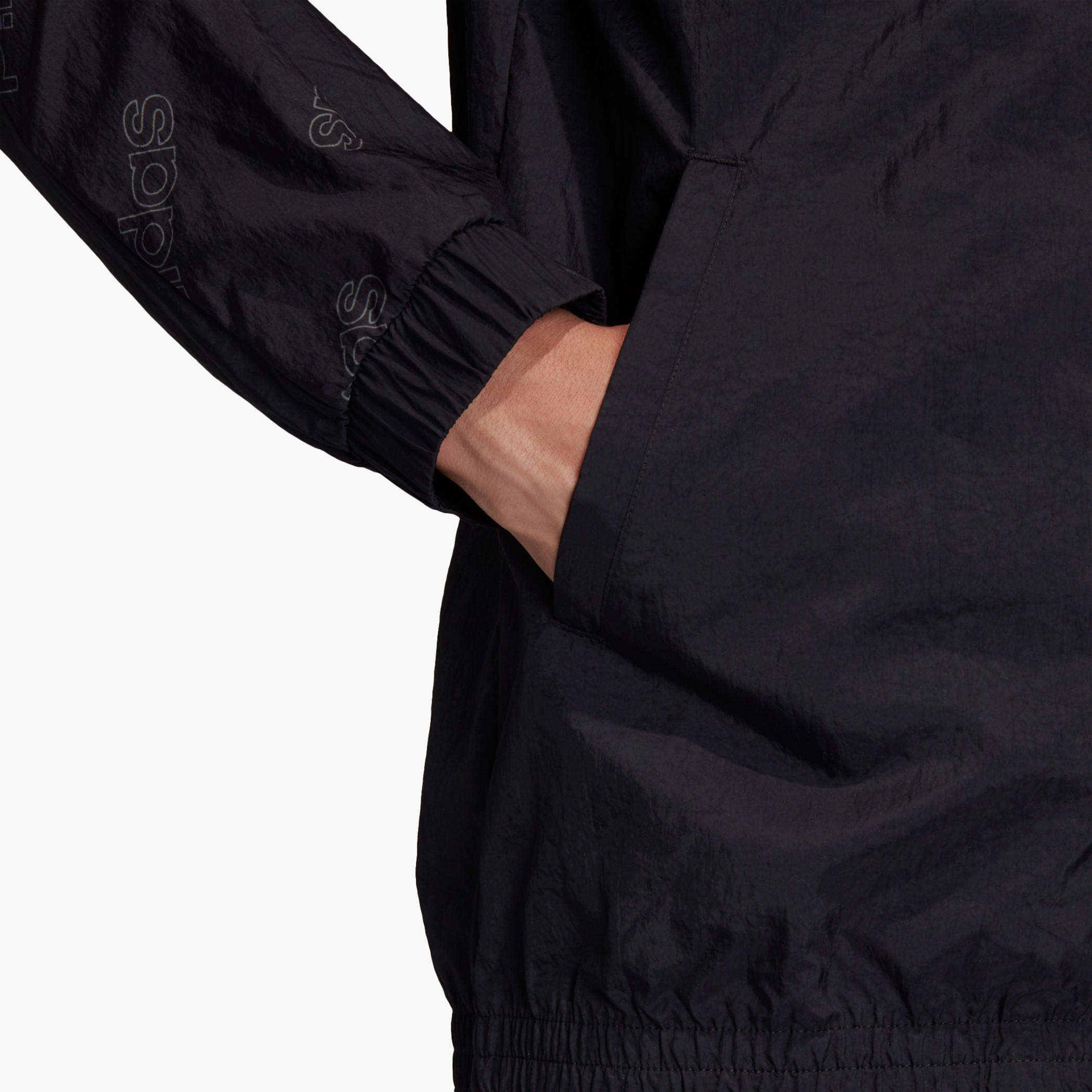 Adidas Men's Jacket with Turtle Neck and Zip Closure-men-clothing-sportswearandactivewear-hoodiesandsweatshirts-image-5