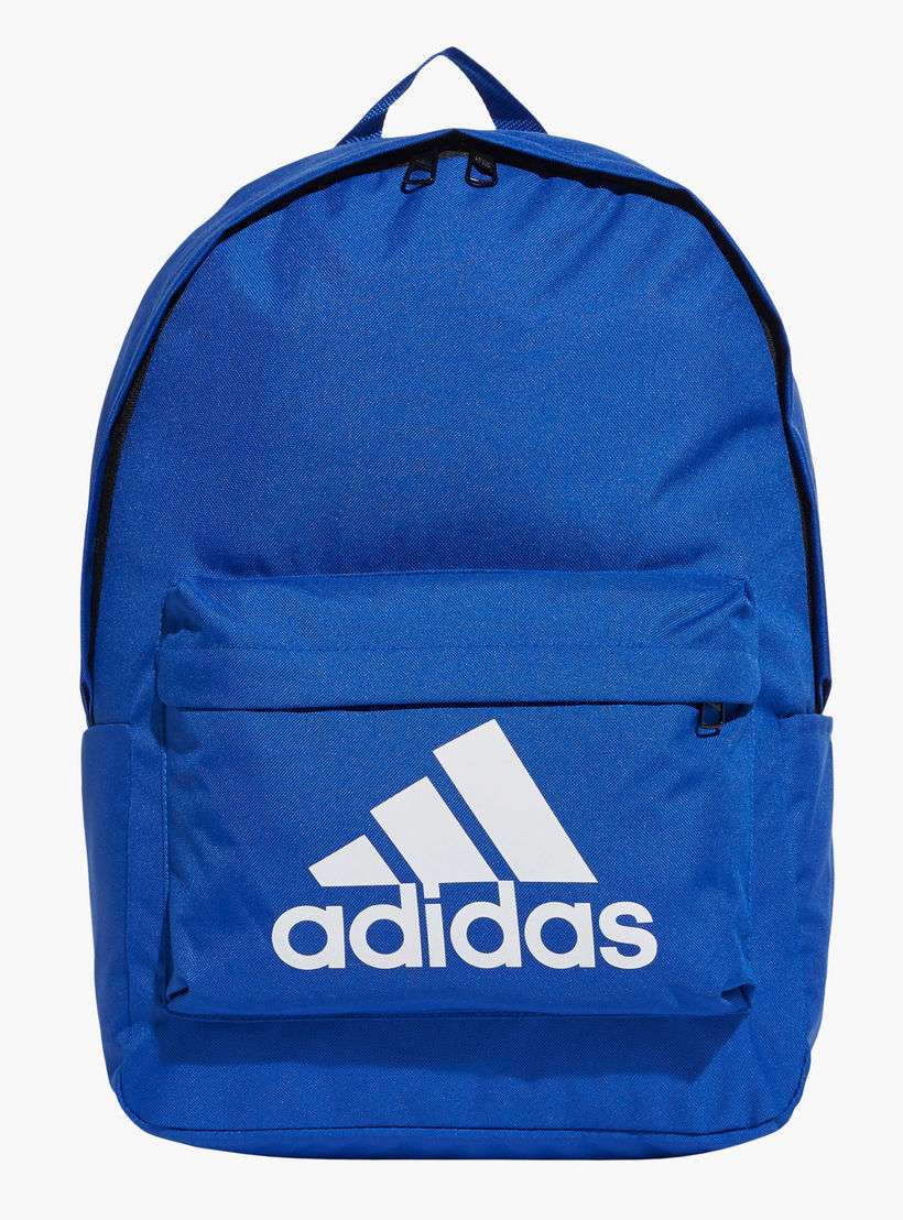 Adidas Logo Printed Backpack - CLASSIC BACKPACK-women-bagsandwallets-backpacks-image-1
