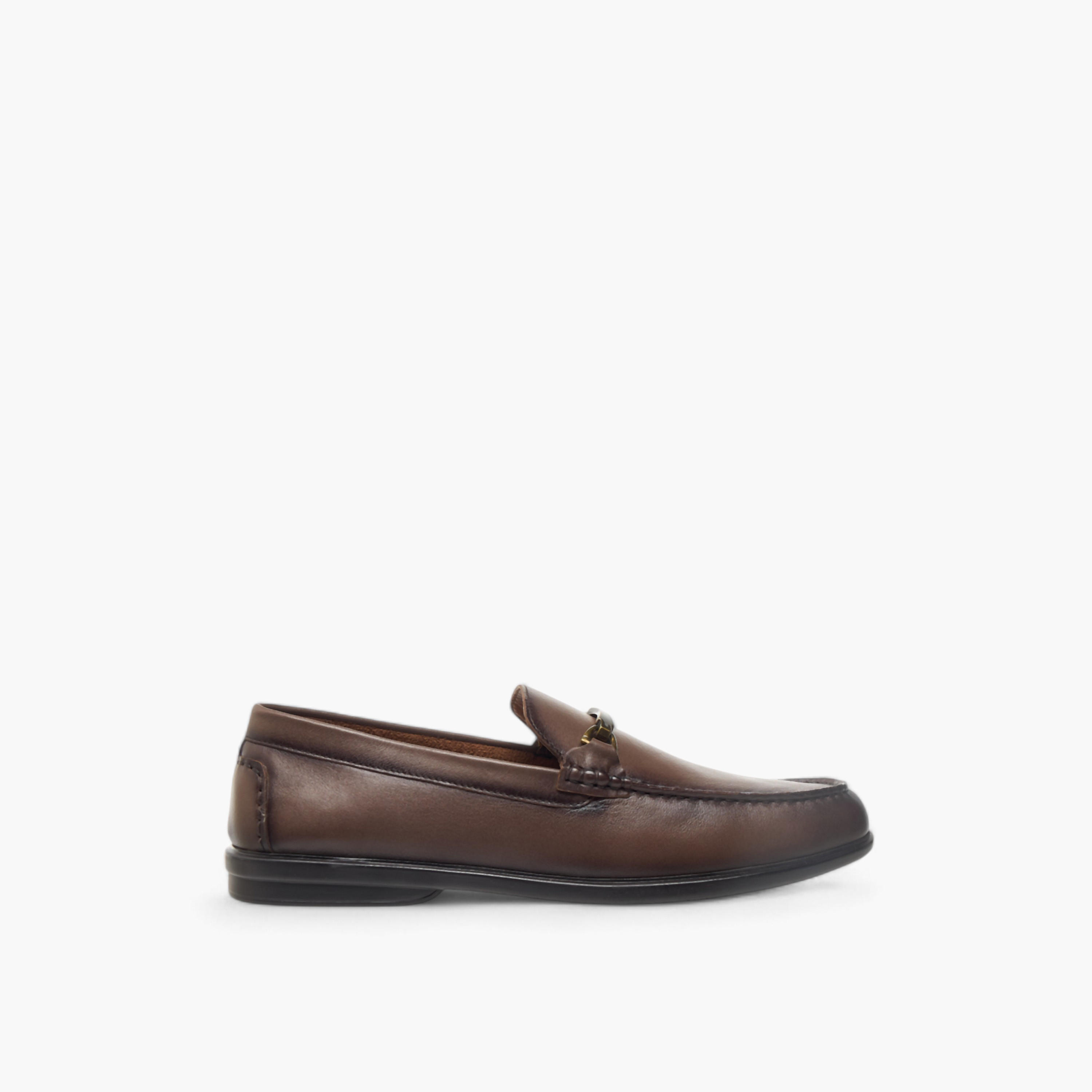 LBL by Shoexpress Solid Slip-On Loafers with Metal Accent-men-shoes-loafersandmoccasins-image-3