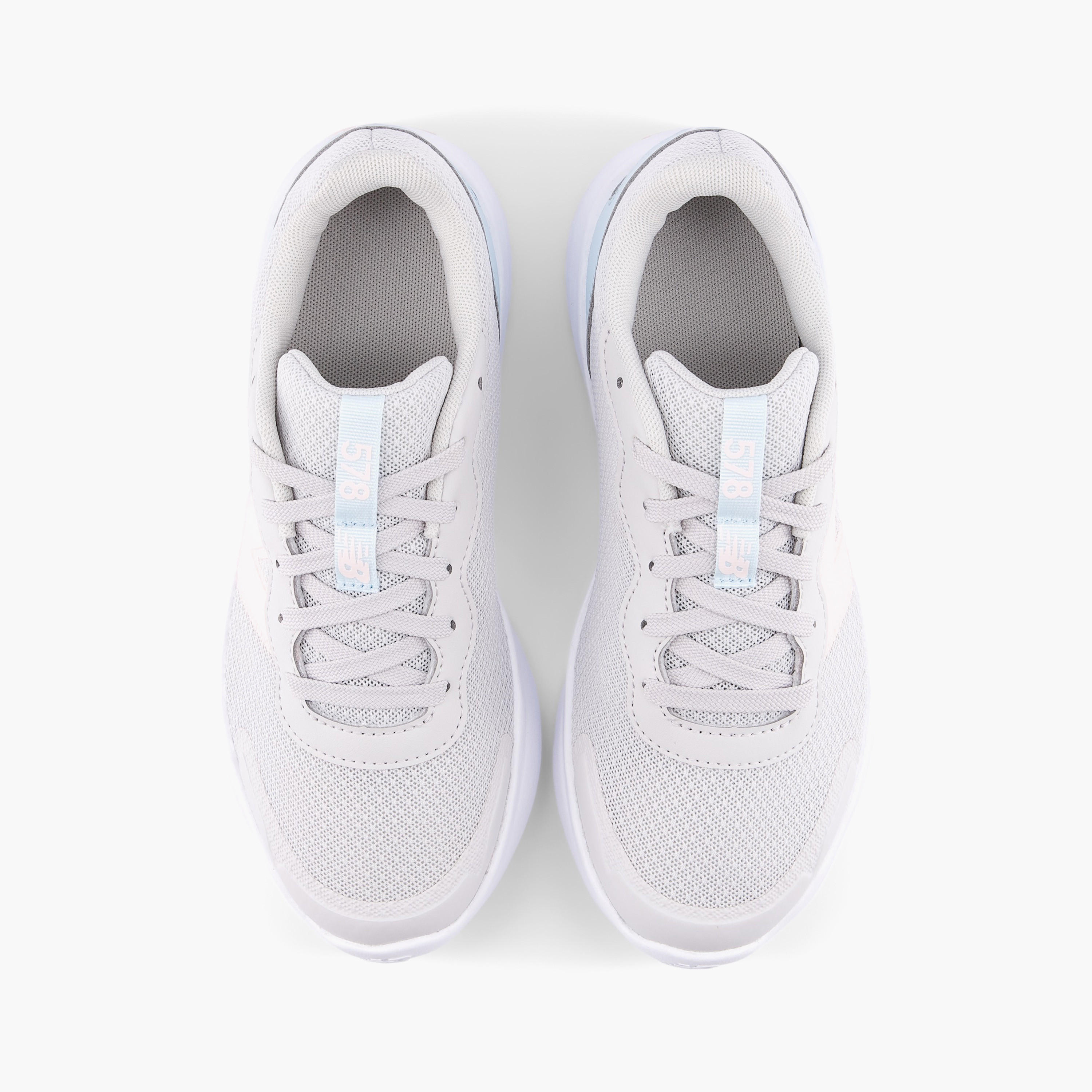 New Balance Girls' Panelled Lace-Up Sports Shoes-girls-shoes-sports-image-5