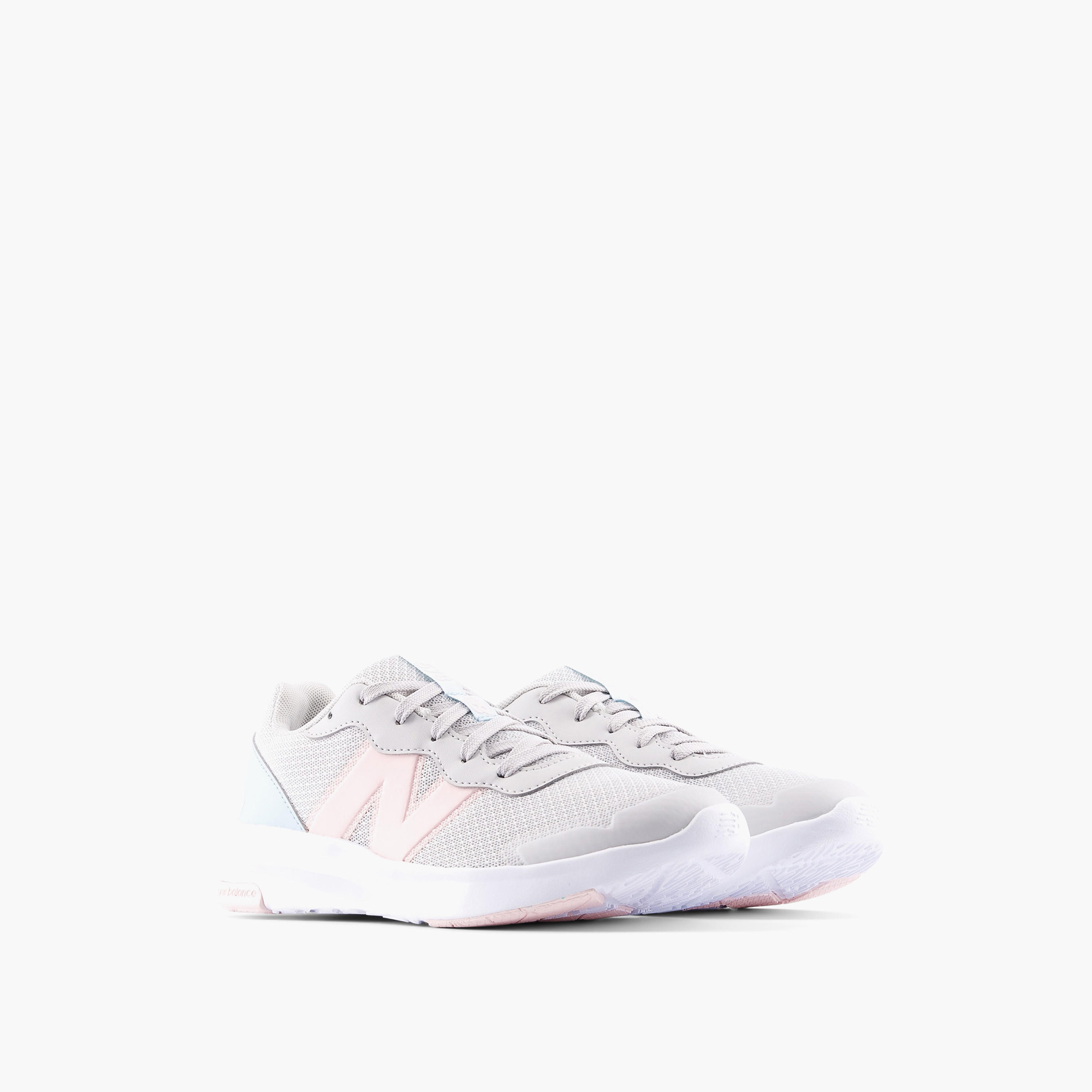 New Balance Girls' Panelled Lace-Up Sports Shoes-girls-shoes-sports-image-3