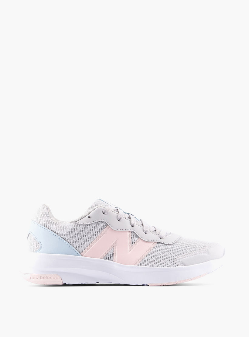 New Balance Girls' Panelled Lace-Up Sports Shoes-girls-shoes-sports-image-2