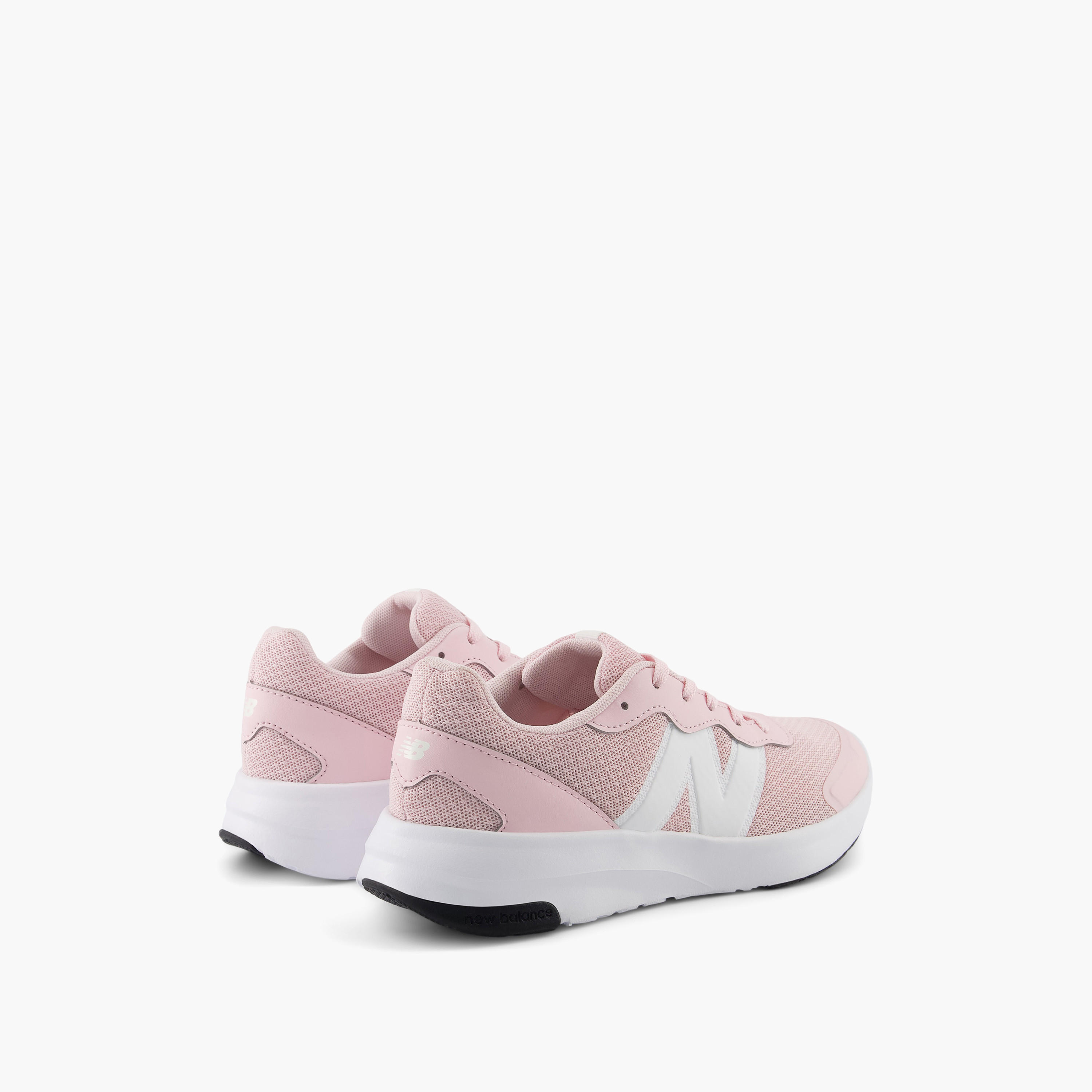 New Balance Girls' Panelled Lace-Up Sports Shoes-girls-shoes-sports-image-9