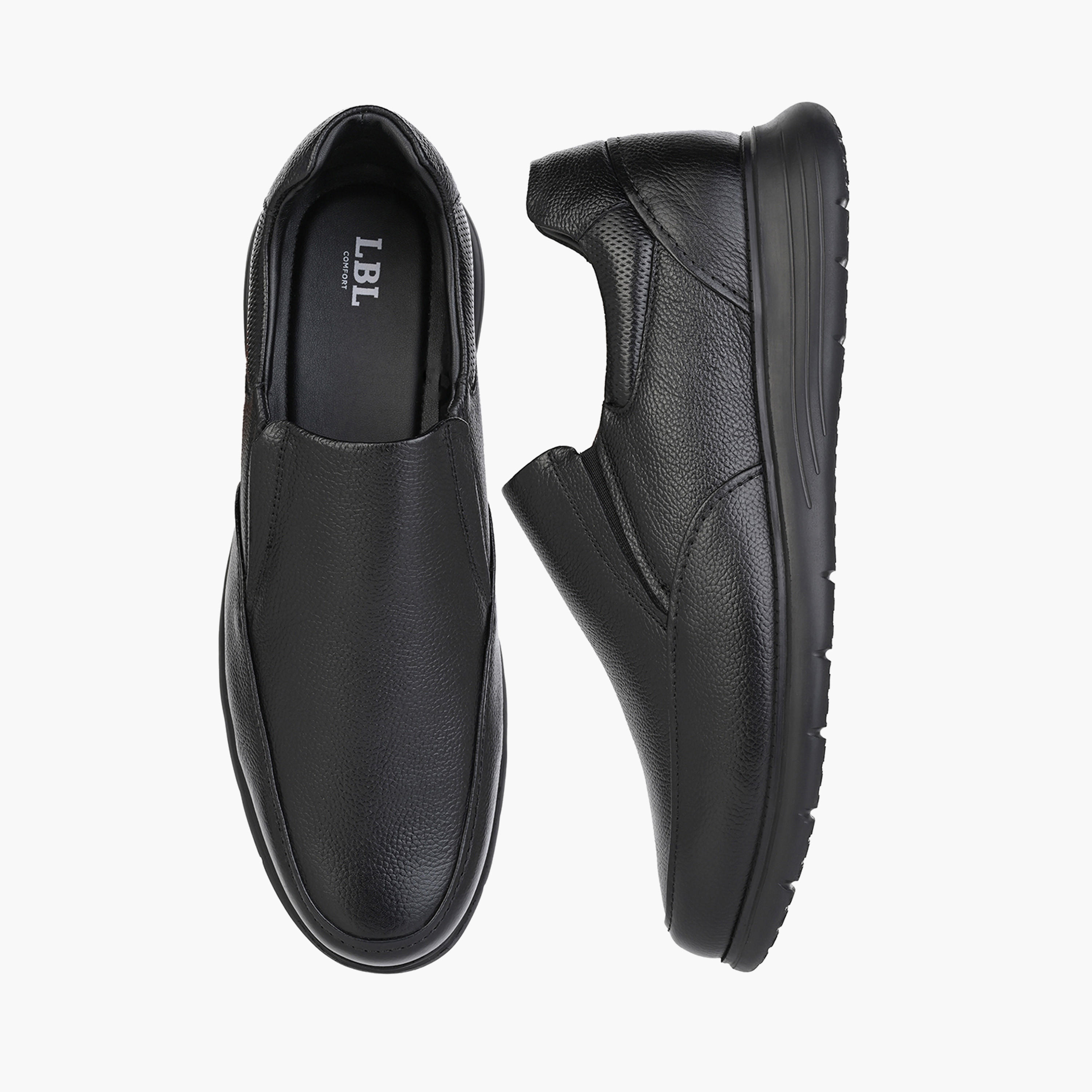 LBL by Shoexpress Men Leather Slip-On Loafers-men-shoes-loafersandmoccasins-image-1