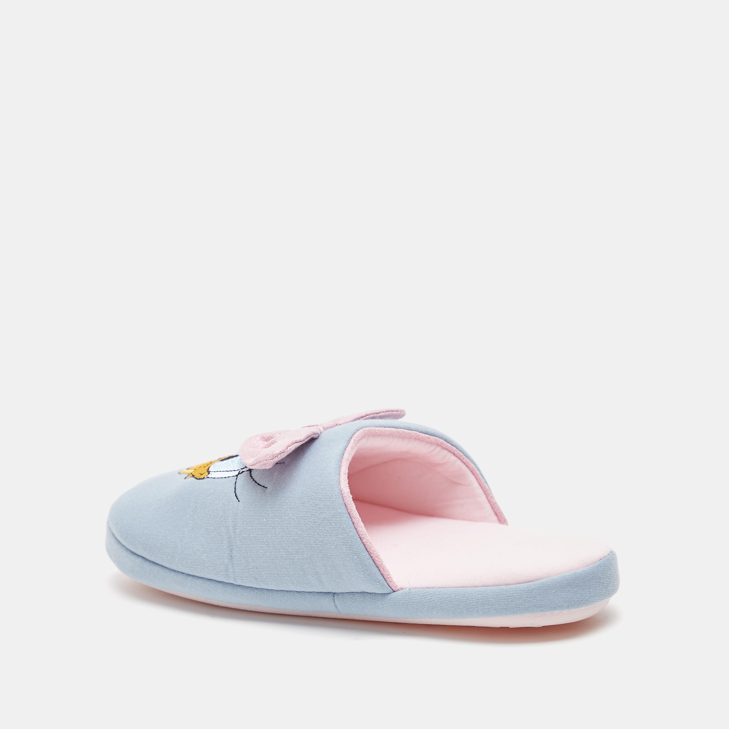 Disney Daisy Duck Closed Toe Slip-On Bedroom Slippers-girls-shoes-flipflopsandslides-image-5