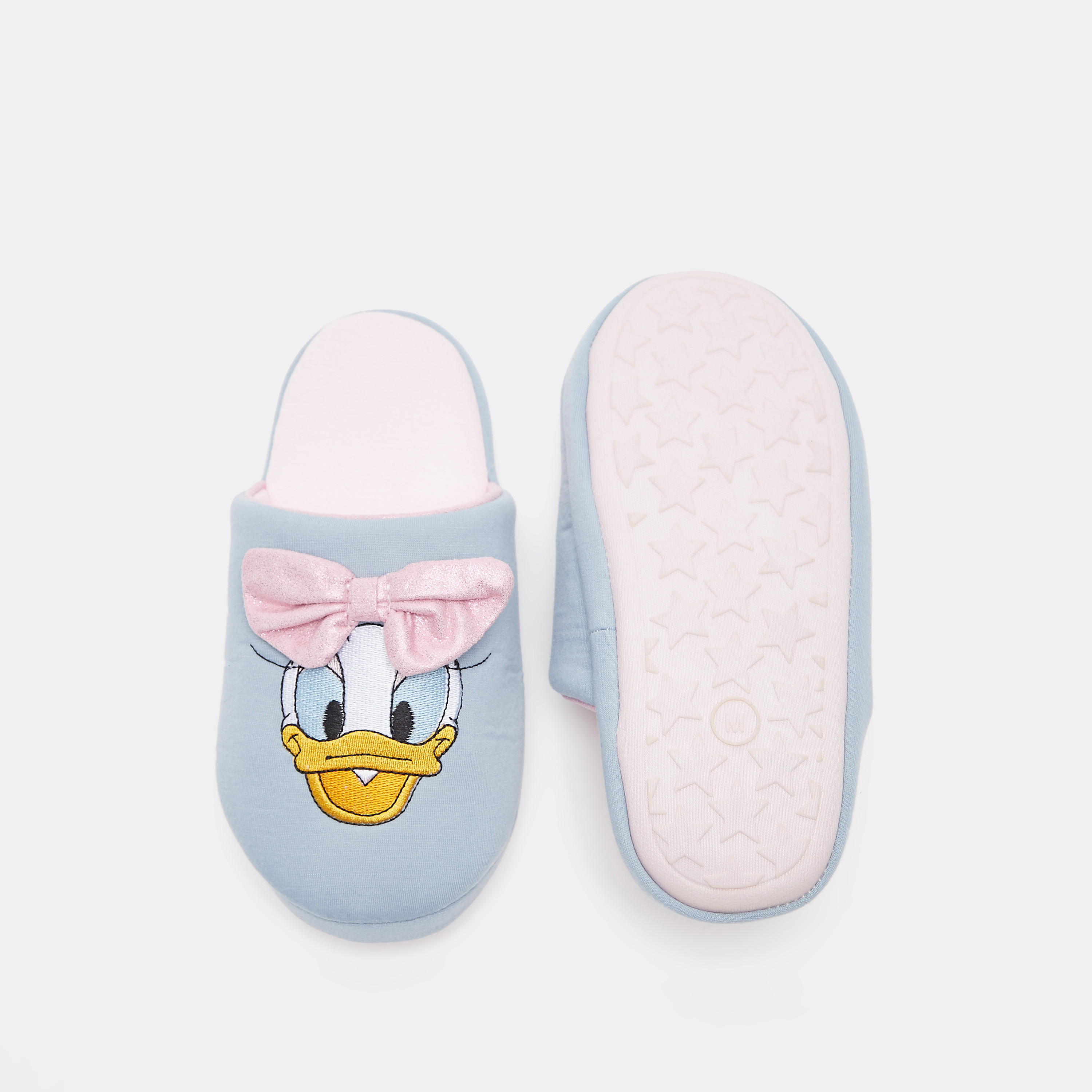 Disney Daisy Duck Closed Toe Slip-On Bedroom Slippers-girls-shoes-flipflopsandslides-image-6