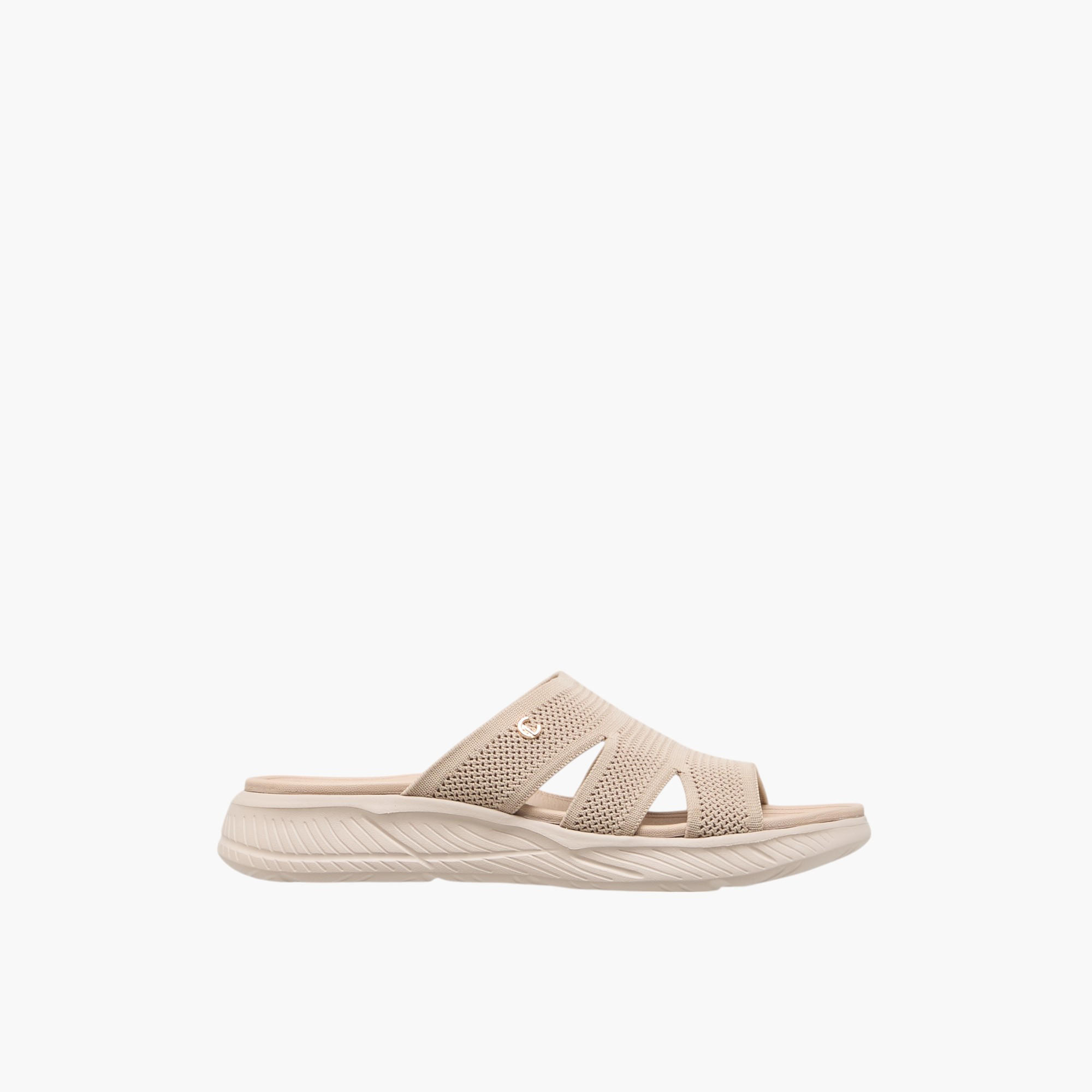 Le Confort Textured Slip-On Flyknit Comfort Sandals-women-shoes-sandals-heeled-image-3