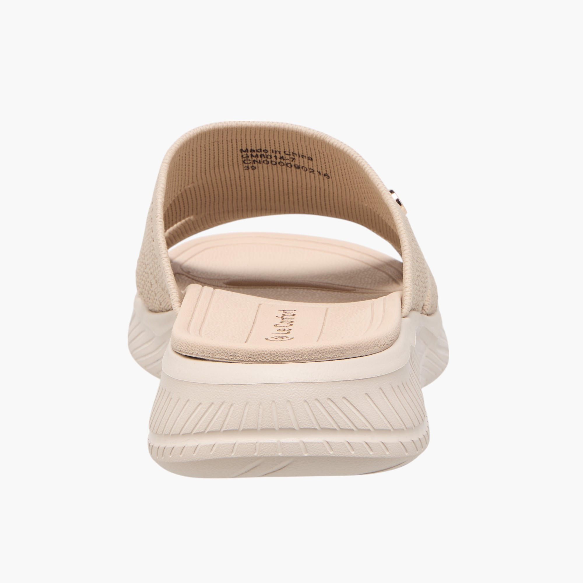 Le Confort Textured Slip-On Flyknit Comfort Sandals-women-shoes-sandals-heeled-image-5