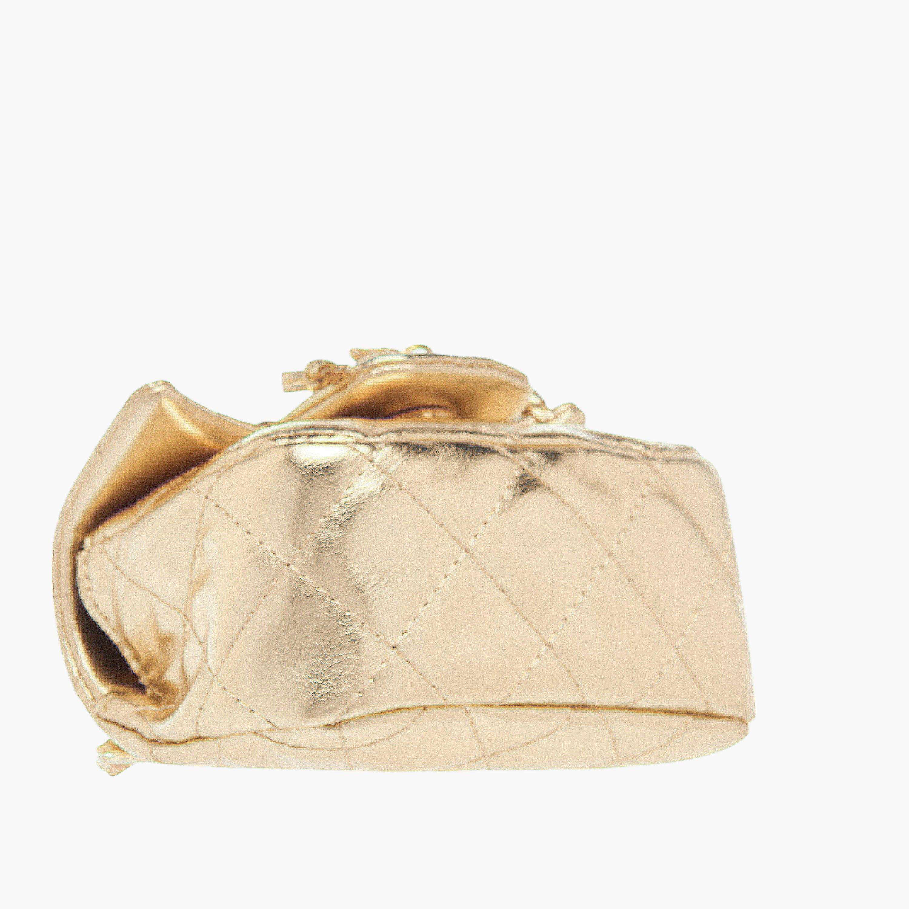 Flora Bella Quilted Crossbody Bag with Button Closure and Chain Strap-girls-accessories-bags-image-6