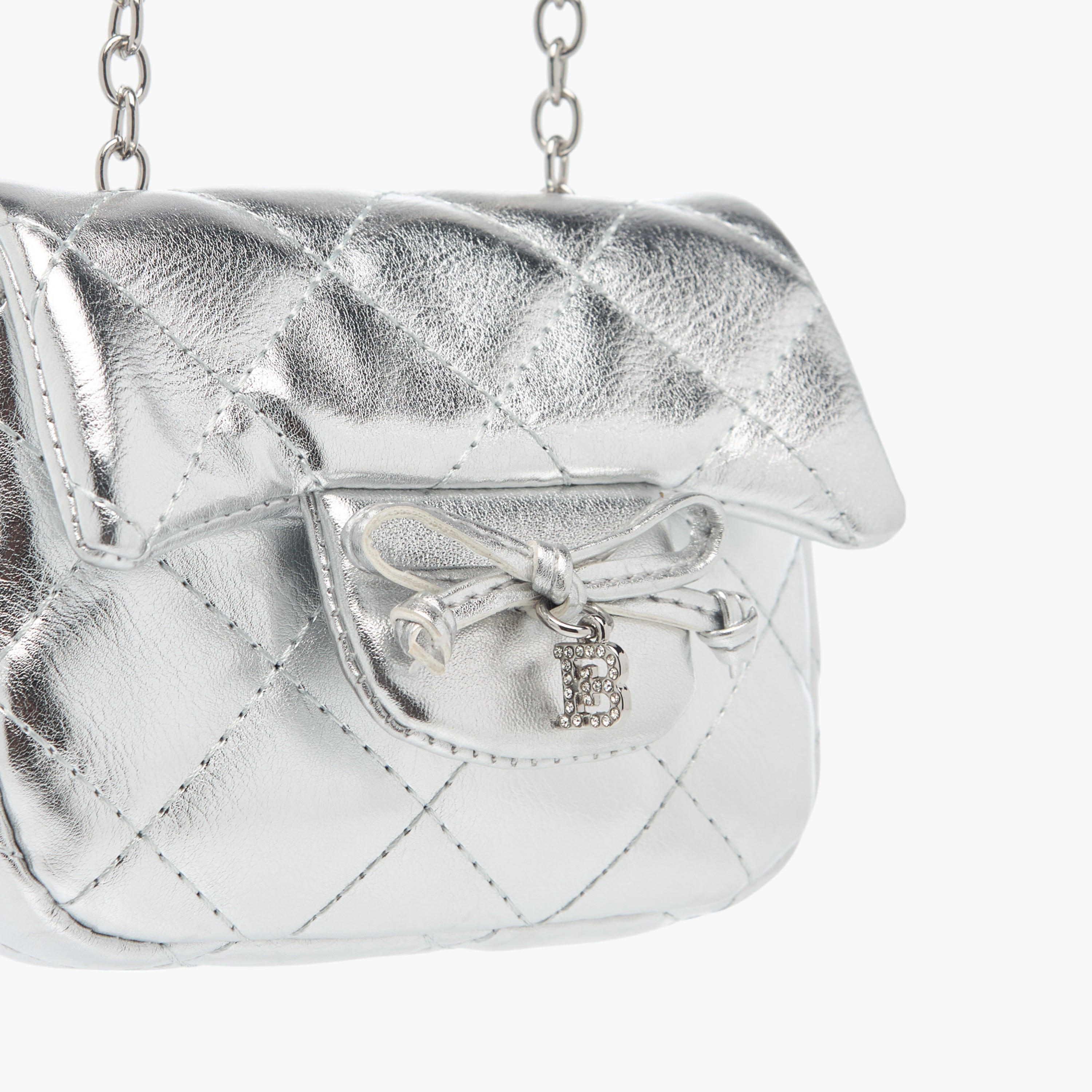 شنطة كروس بودي مبطنة بحزام سلسلة وزر إغلاق من فلورا بيلا-girls-accessories-bags-image-4