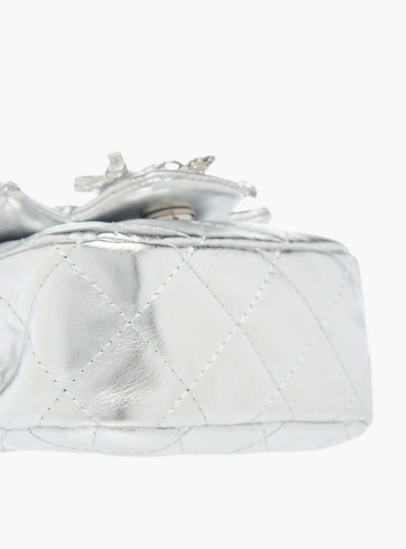 شنطة كروس بودي مبطنة بحزام سلسلة وزر إغلاق من فلورا بيلا-girls-accessories-bags-image-6