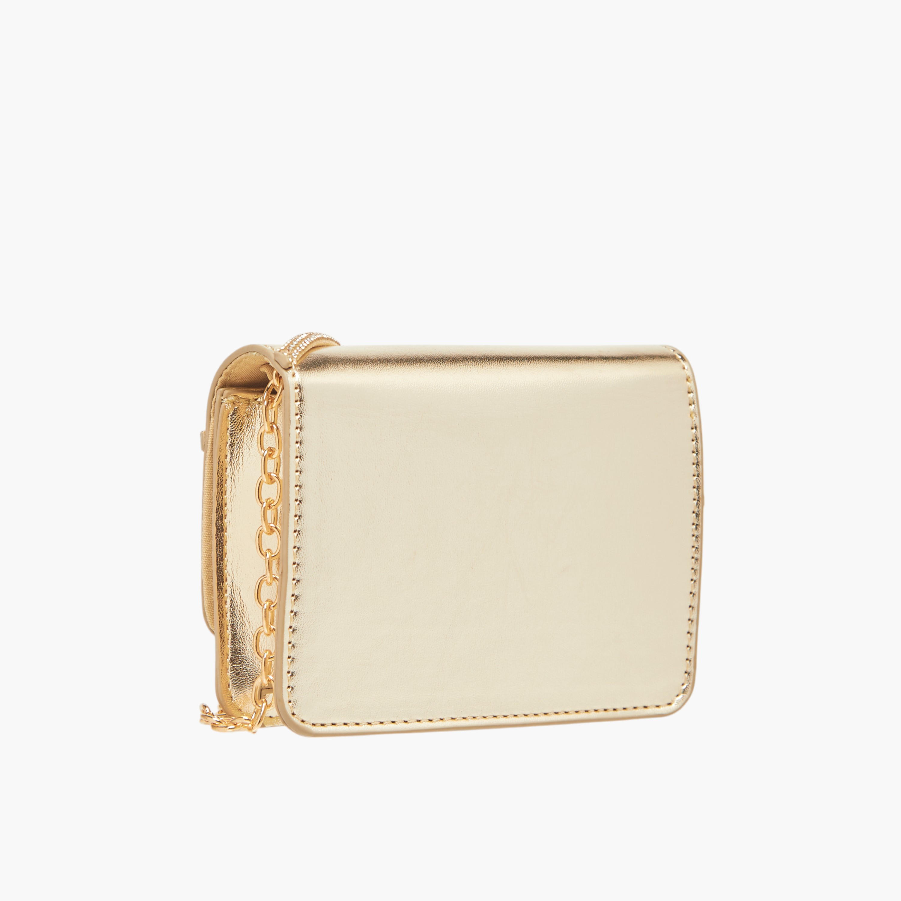 Flora Bella Embellished Crossbody Bag with Button Closure and Chain Strap-girls-accessories-bags-image-3