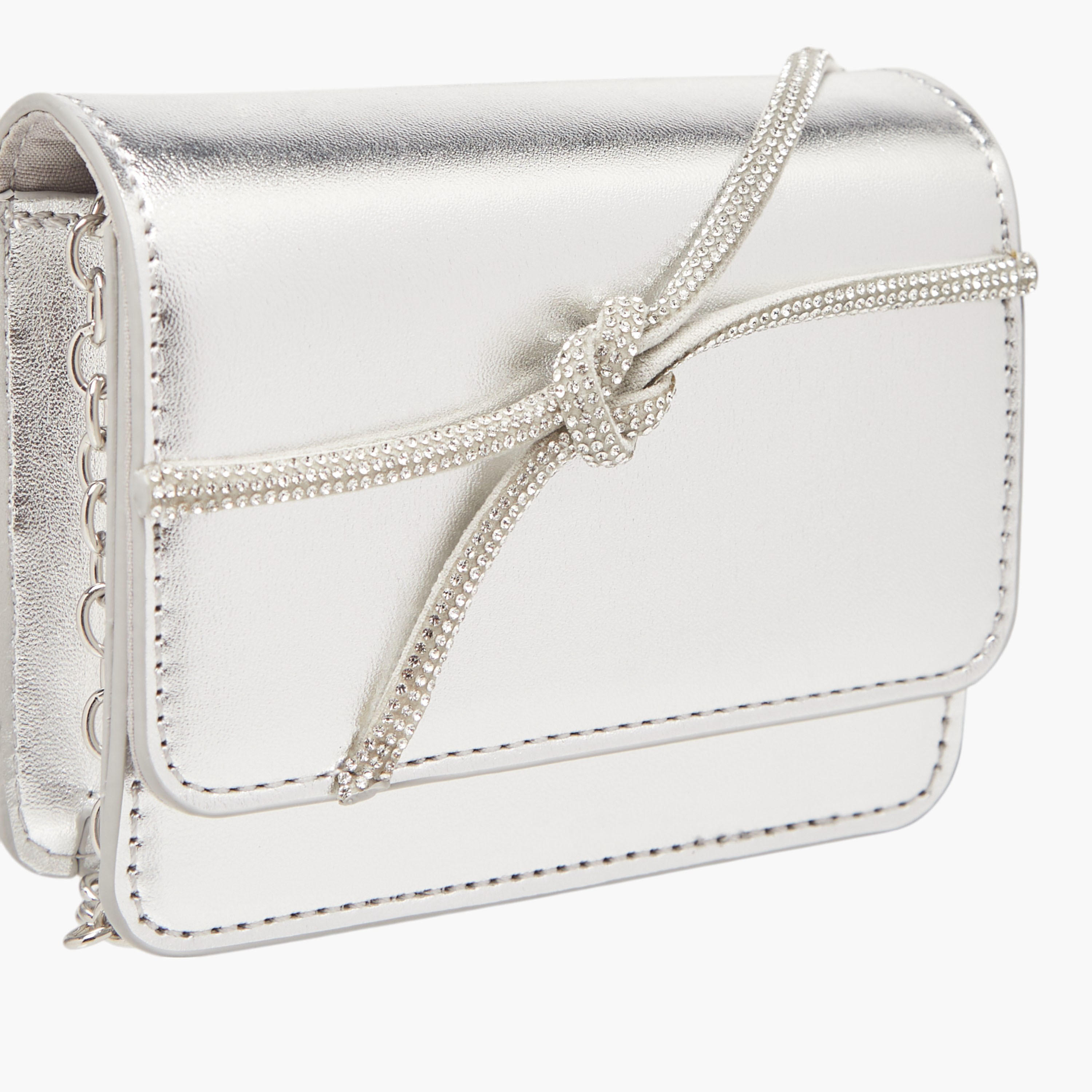 Flora Bella Embellished Crossbody Bag with Button Closure and Chain Strap-girls-accessories-bags-image-4