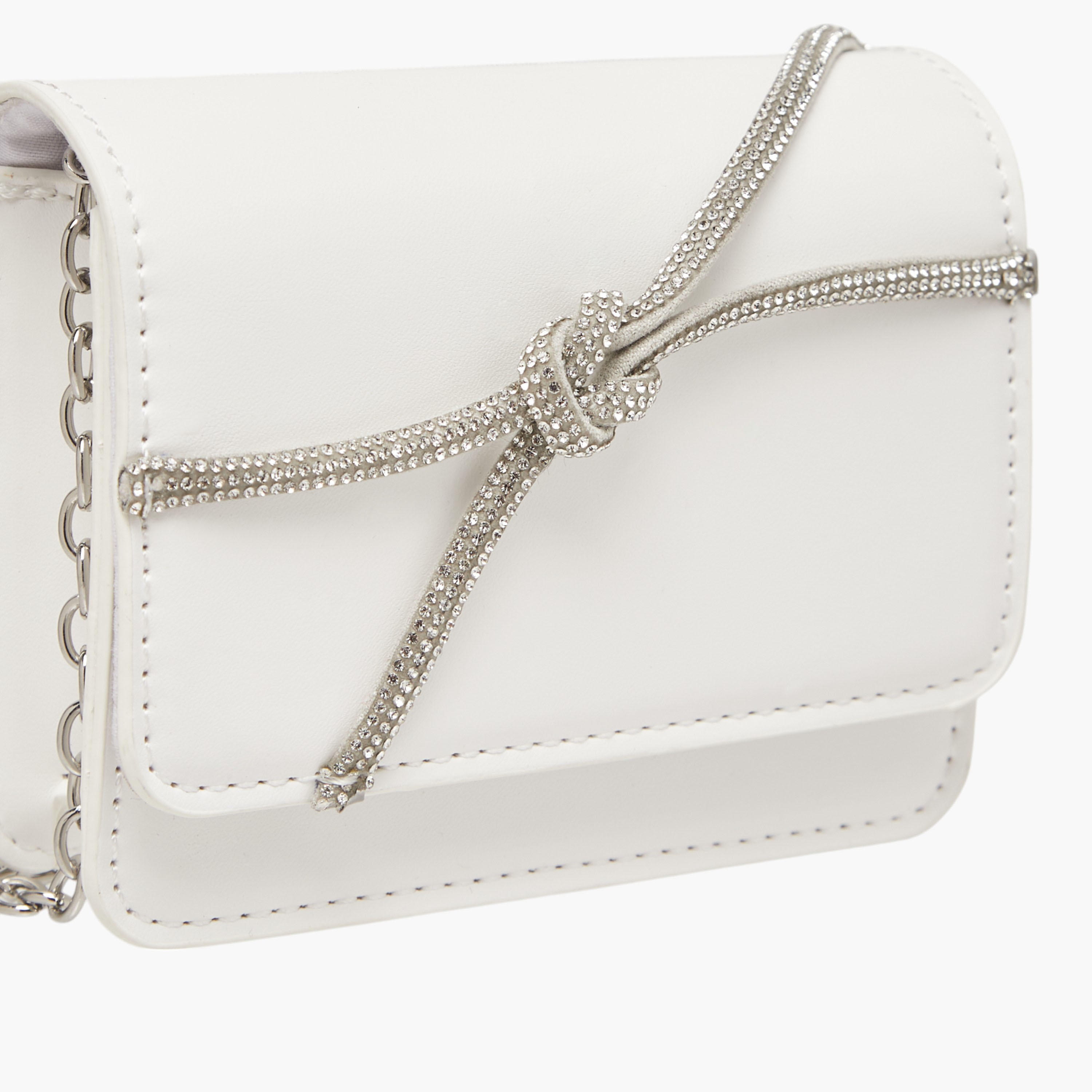 Flora Bella Embellished Crossbody Bag with Button Closure and Chain Strap-girls-accessories-bags-image-4