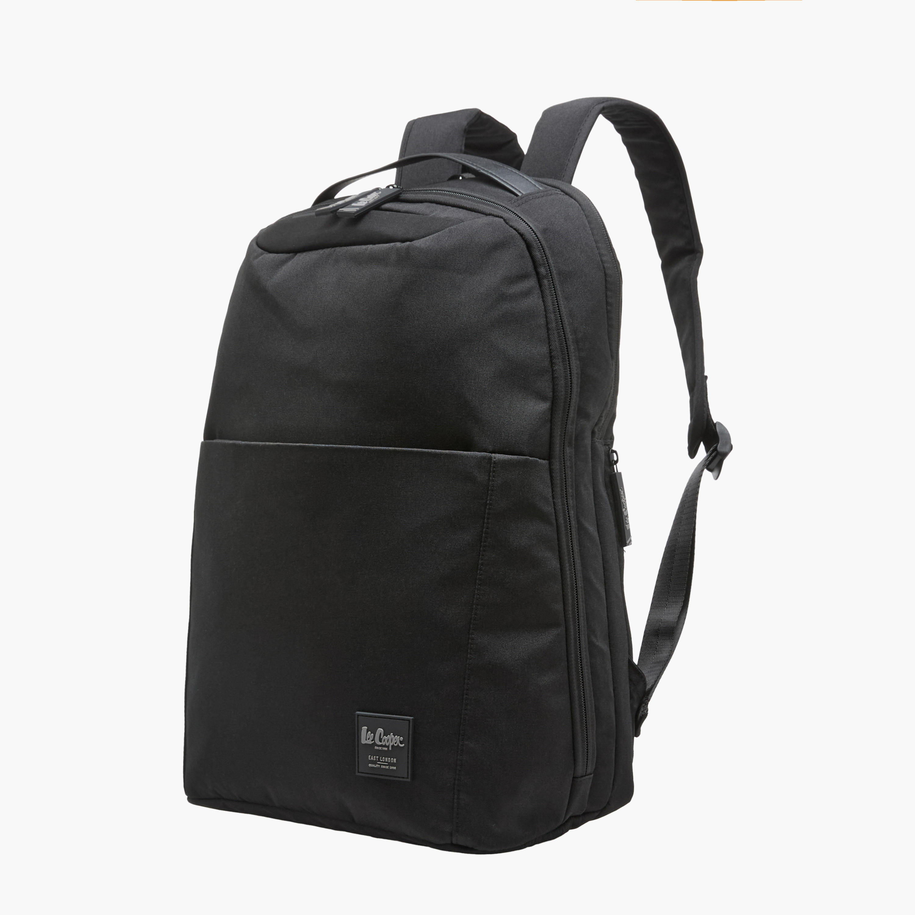 Lee Cooper Men Logo Applique Laptop Backpack-men-bags-image-3