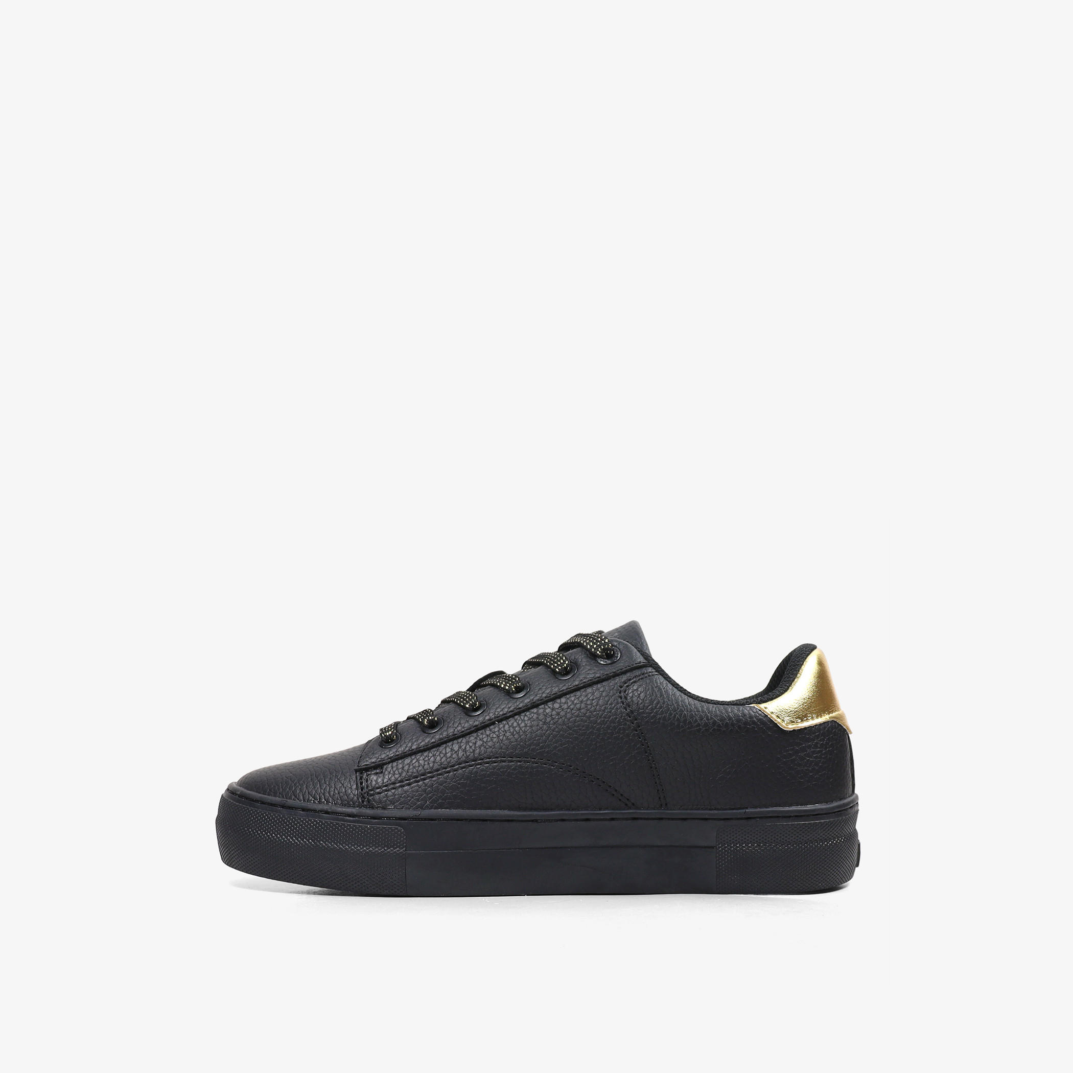 GAP Women's Panelled Lace-Up Low Ankle Sneakers-women-shoes-sneakers-image-2