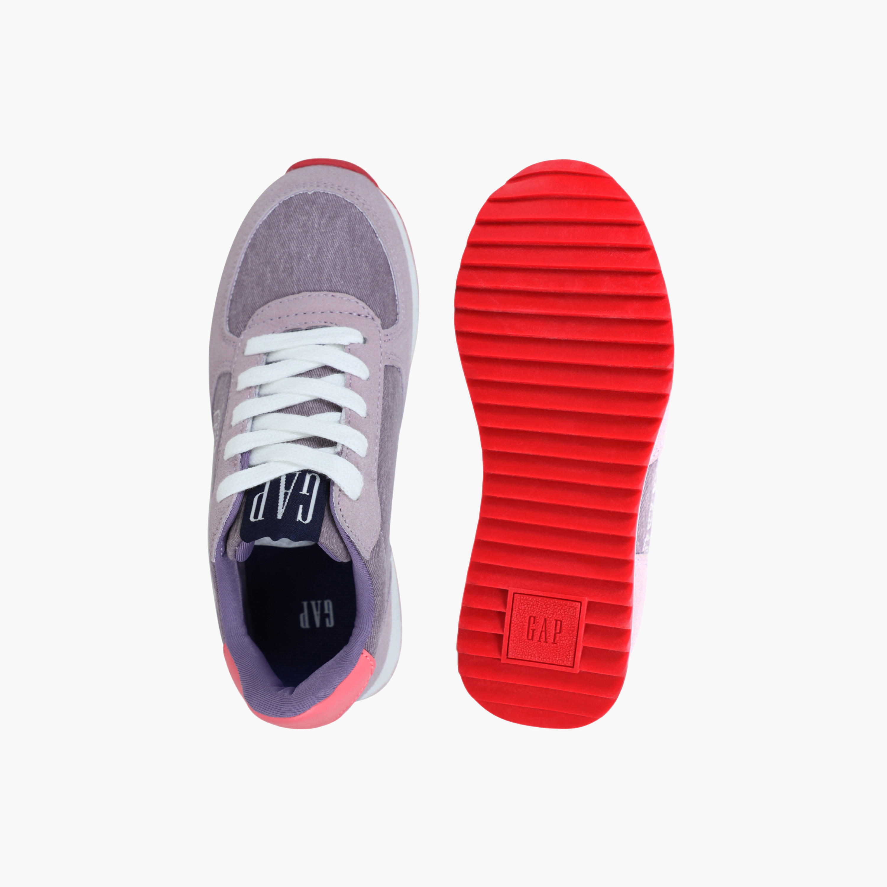 GAP Girls' Lace-Up Sneakers - GPK5130001598-girls-shoes-sneakers-image-1
