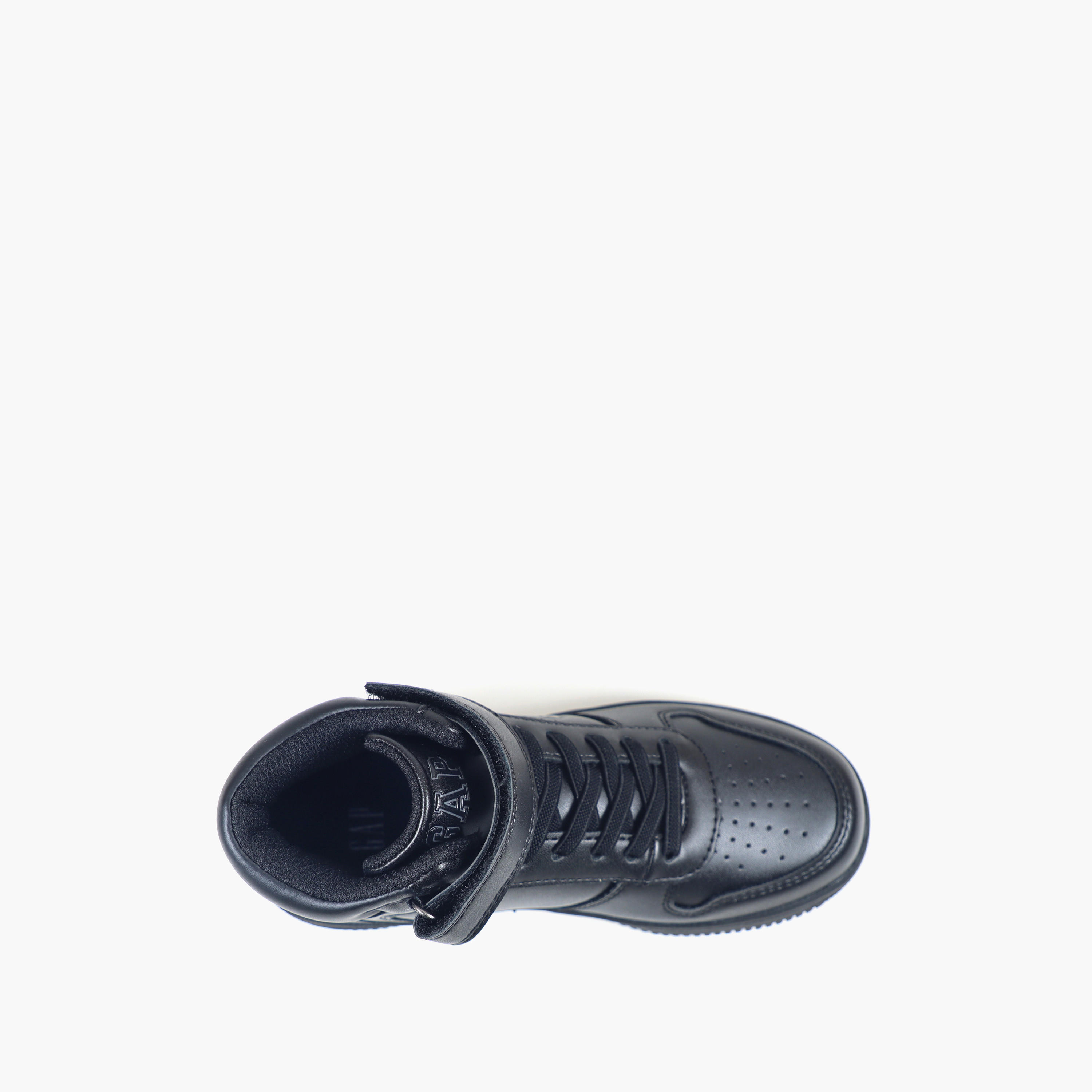 GAP Boys' BOSTON MID High Top Sneakers with Hook and Loop Closure - GPK5217140003-boys-shoes-sneakers-image-4