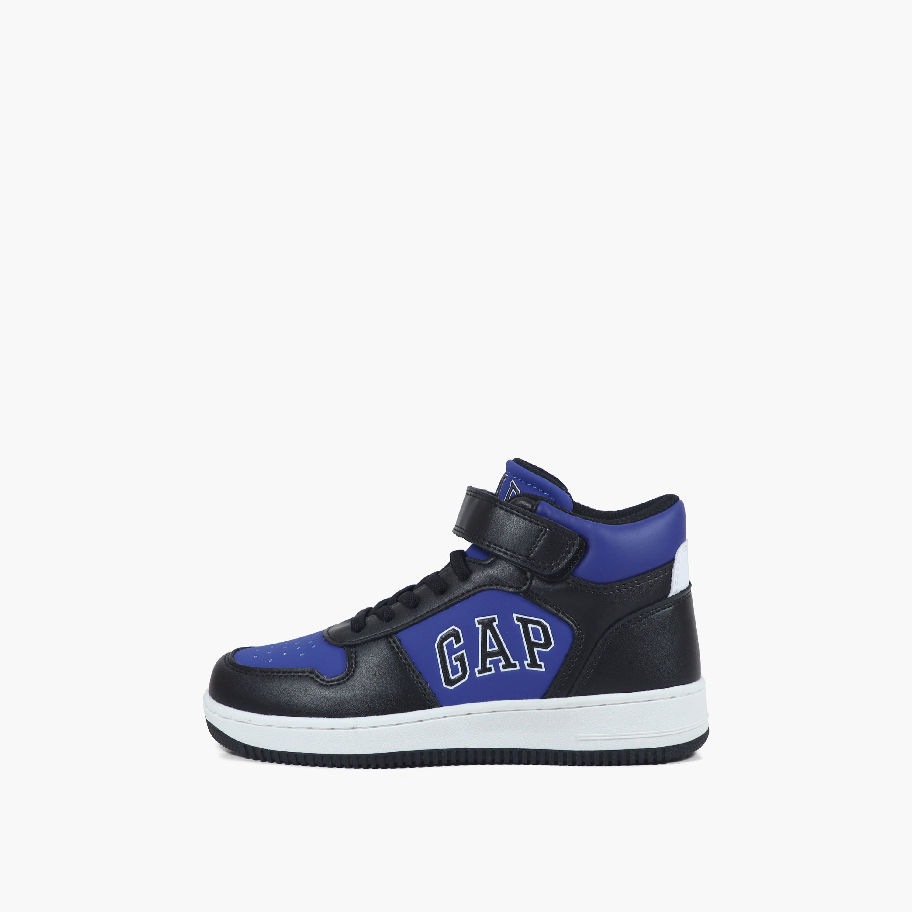 GAP Boys' BOSTON MID High Top Sneakers with Hook and Loop Closure - GPK5217140092-boys-shoes-sneakers-image-1