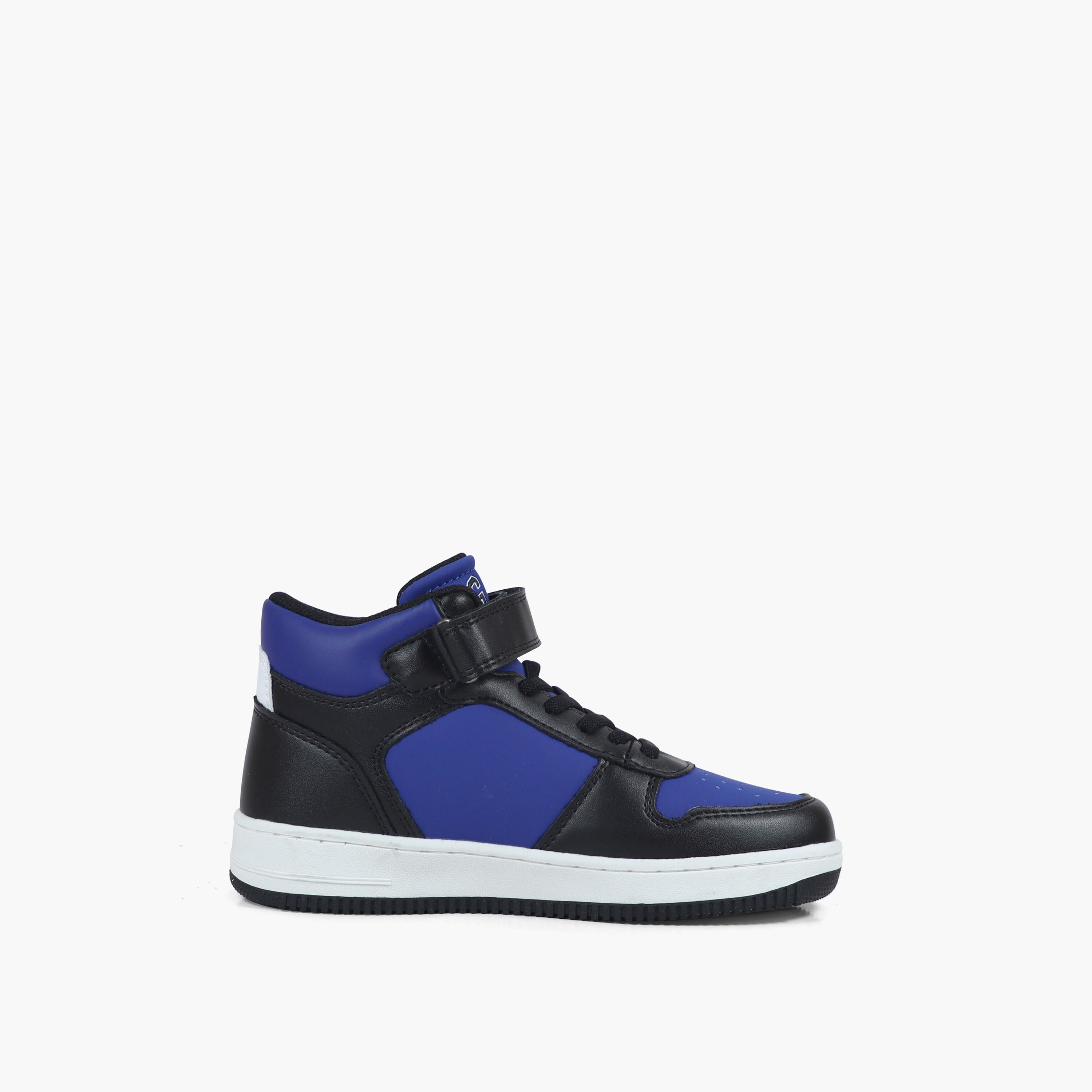 GAP Boys' BOSTON MID High Top Sneakers with Hook and Loop Closure - GPK5217140092-boys-shoes-sneakers-image-3