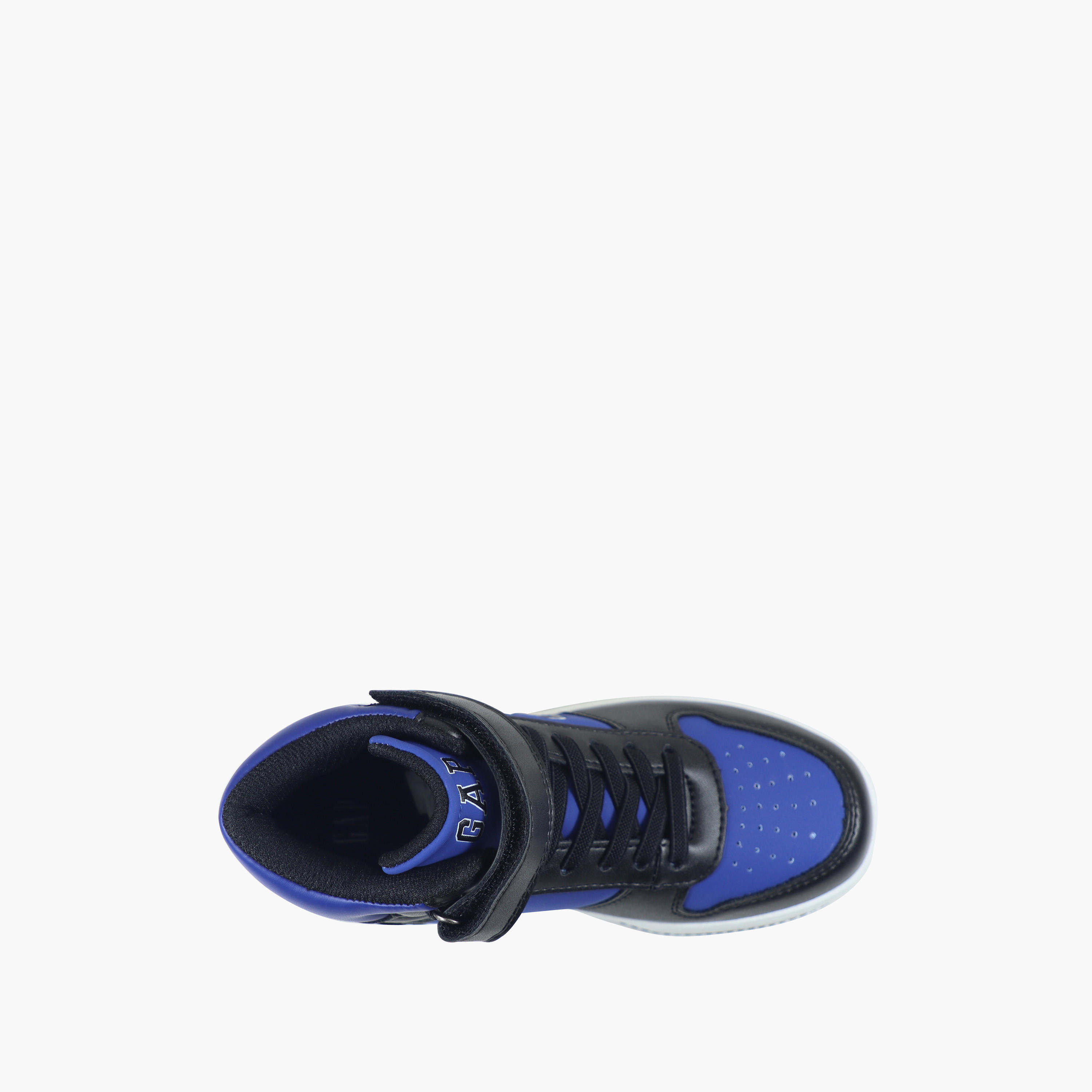 GAP Boys' BOSTON MID High Top Sneakers with Hook and Loop Closure - GPK5217140092-boys-shoes-sneakers-image-4