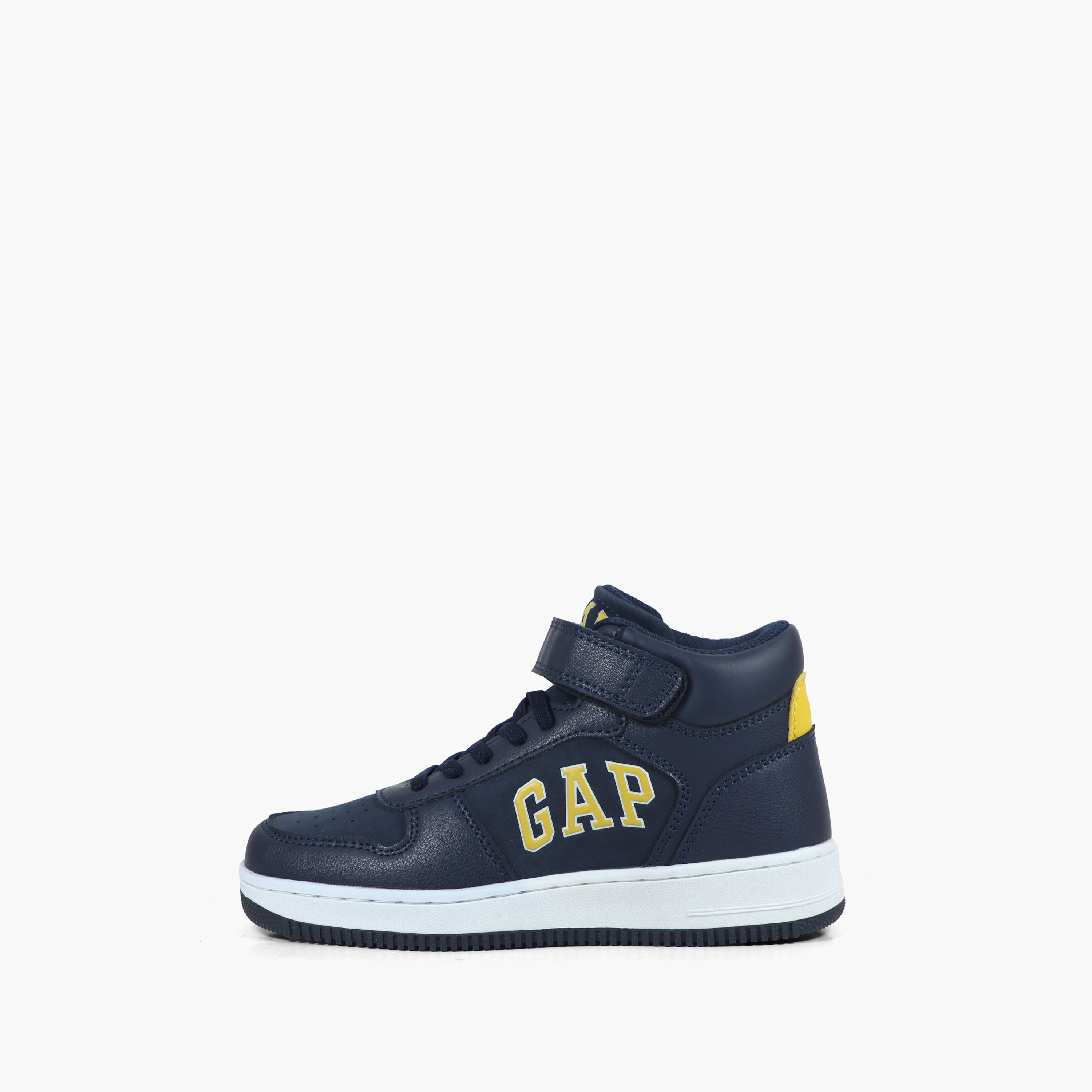 GAP Boys' BOSTON MID High Top Sneakers with Hook and Loop Closure - GPK5217140923-boys-shoes-sneakers-image-1