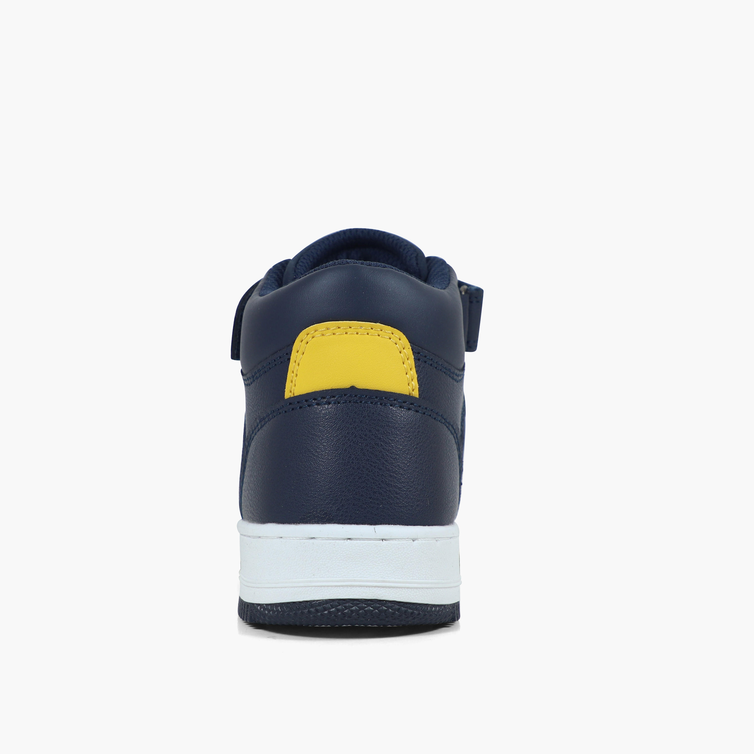 GAP Boys' BOSTON MID High Top Sneakers with Hook and Loop Closure - GPK5217140923-boys-shoes-sneakers-image-2