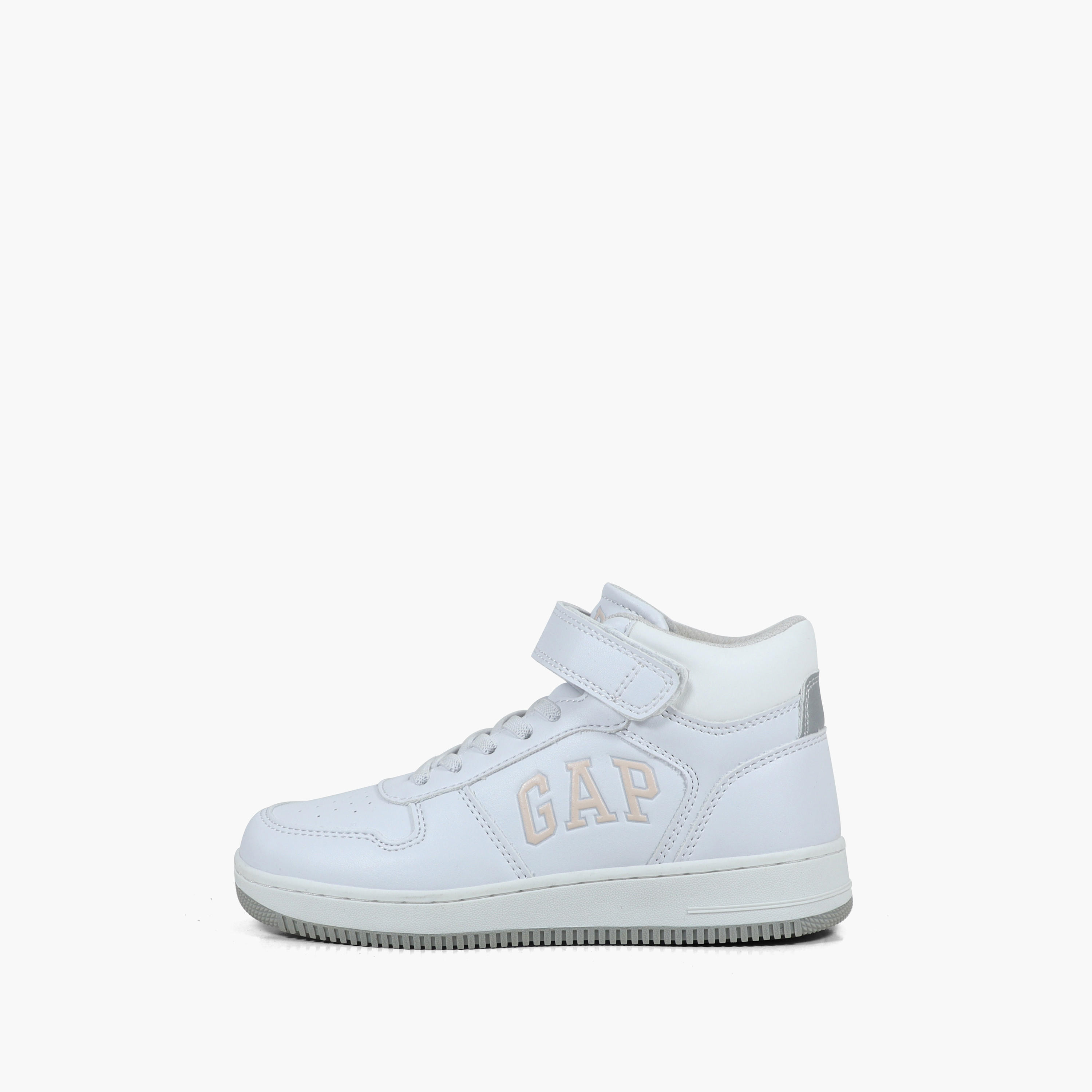 GAP Girls' BOSTON MID High Top Sneakers with Hook and Loop Closure - GPK5217142900-girls-shoes-sneakers-image-1