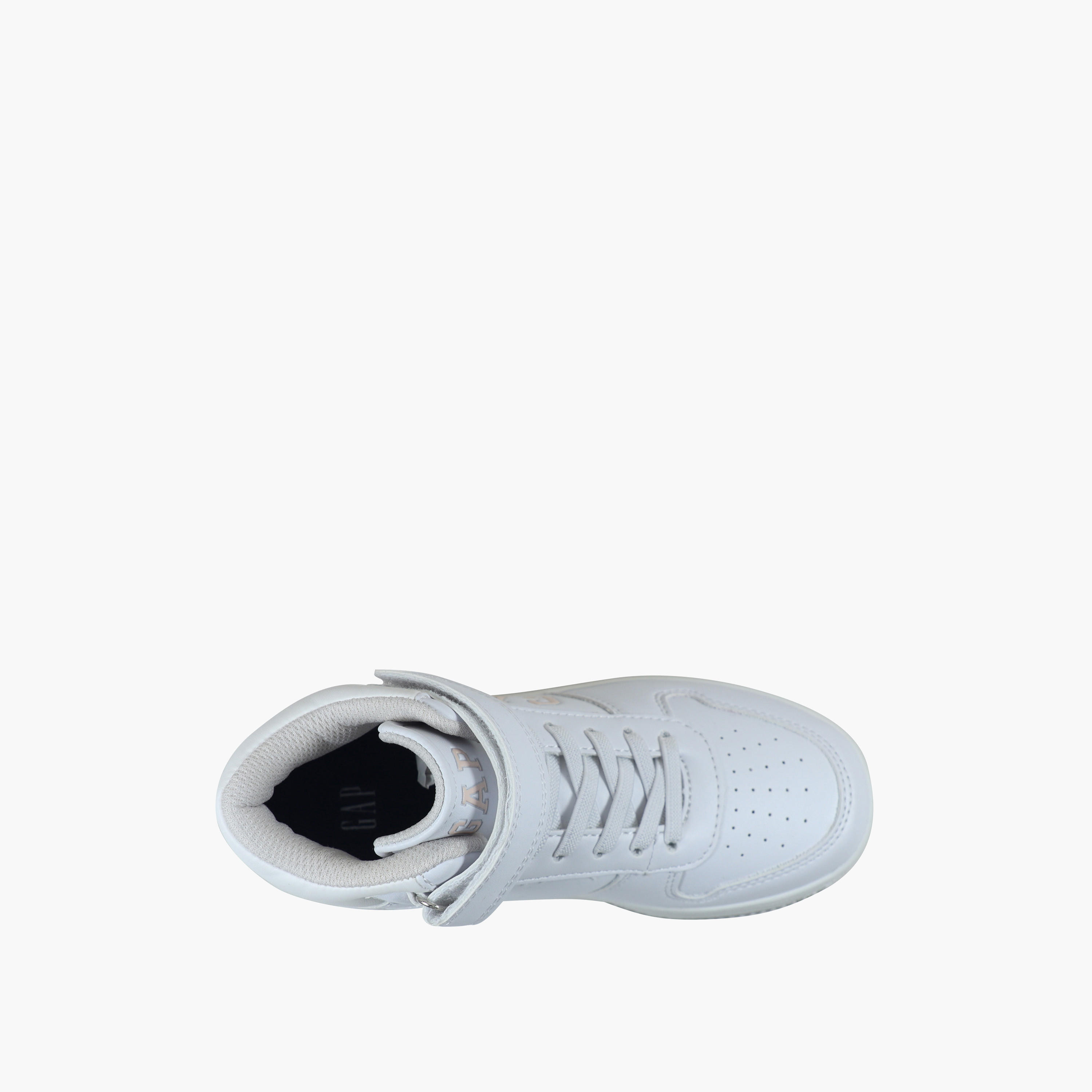 GAP Girls' BOSTON MID High Top Sneakers with Hook and Loop Closure - GPK5217142900-girls-shoes-sneakers-image-4