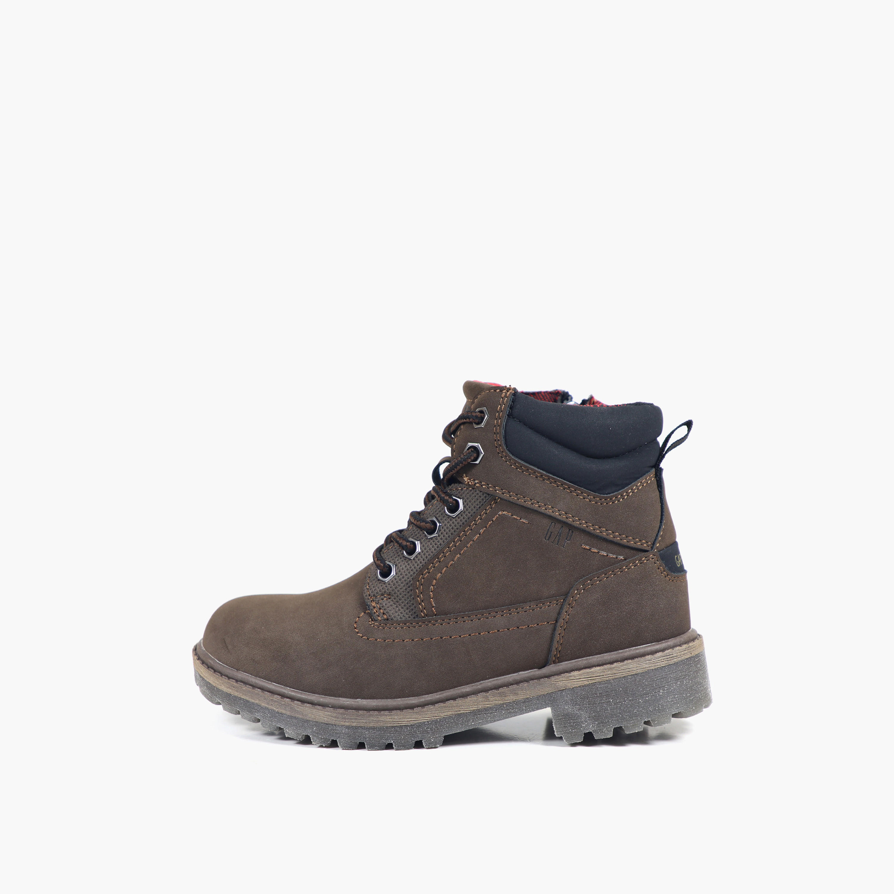 GAP Boys' DAYTON MID LACE II Ankle Boots with Zip Closure - GPK5218053817-boys-shoes-boots-image-1