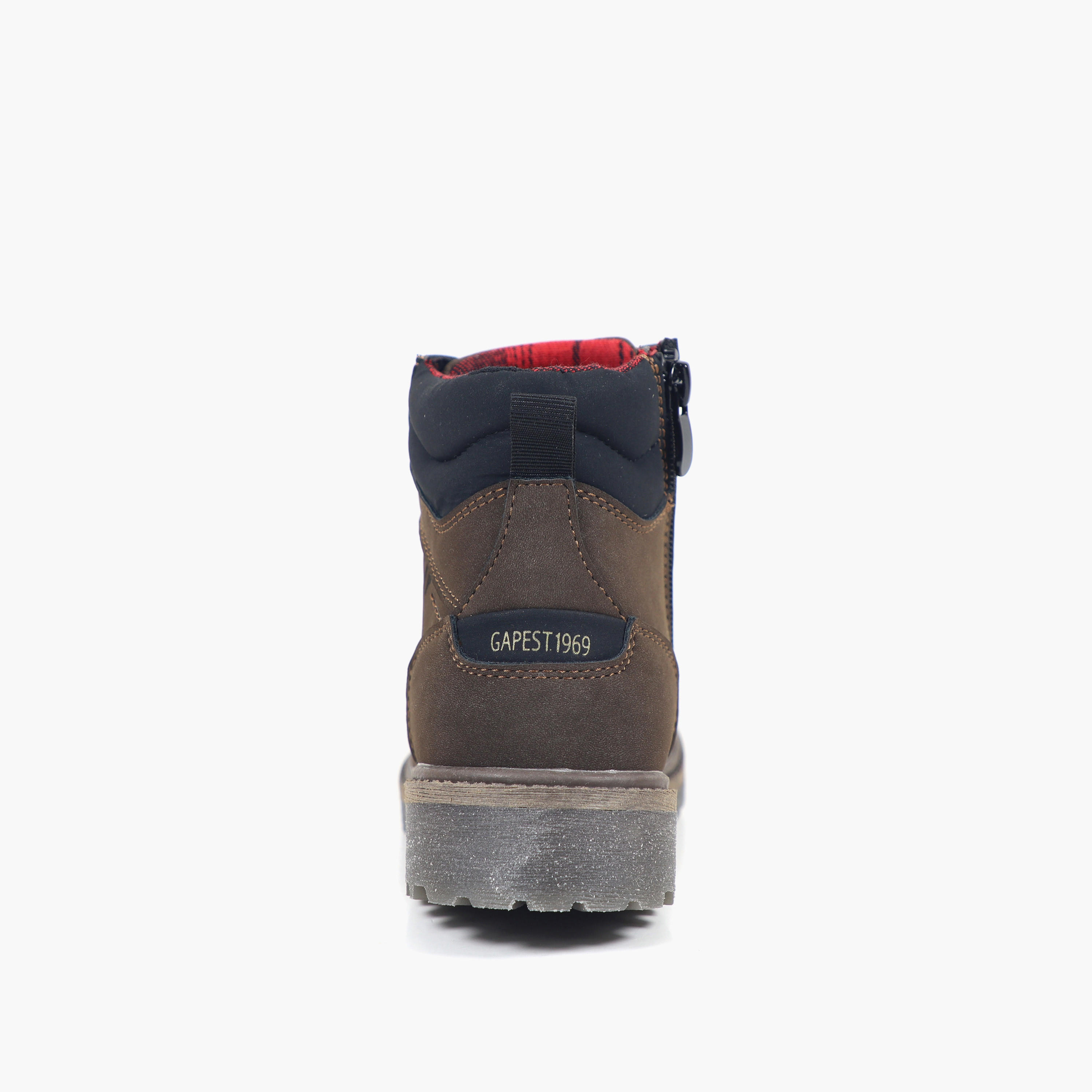 GAP Boys' DAYTON MID LACE II Ankle Boots with Zip Closure - GPK5218053817-boys-shoes-boots-image-2