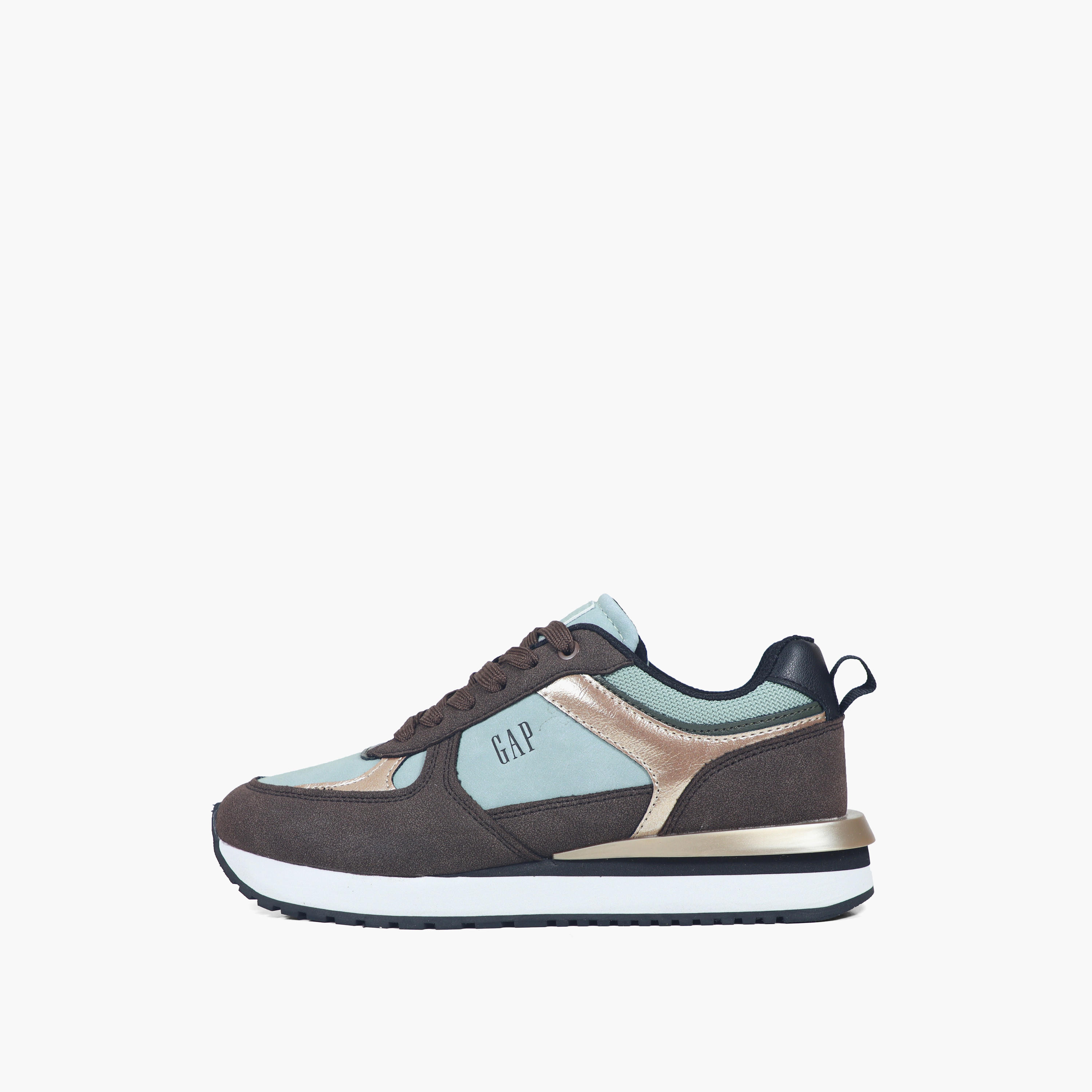 GAP Women's IDAHO BLK Lace-Up Sneakers - GPW5213100042-women-shoes-sneakers-image-1
