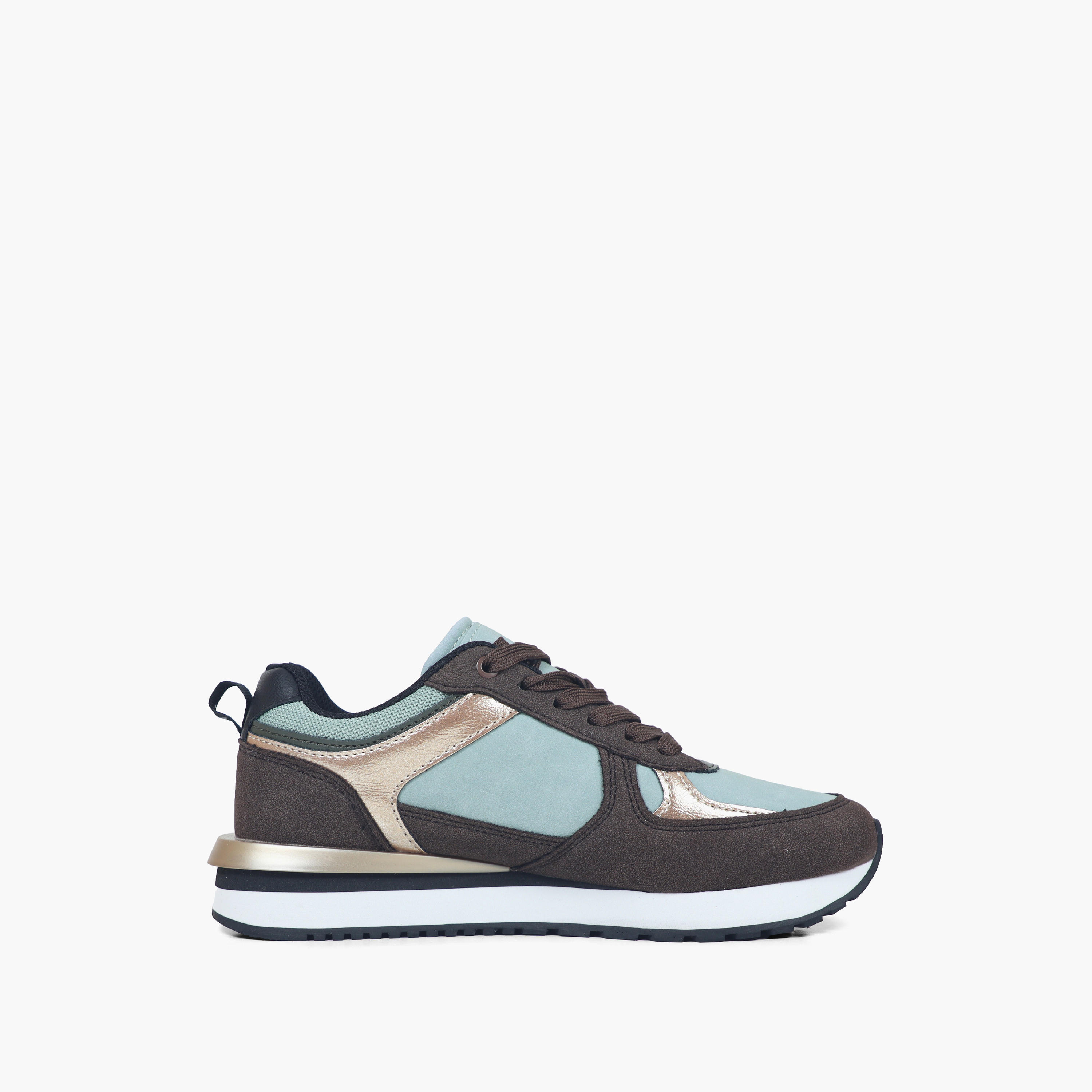 GAP Women's IDAHO BLK Lace-Up Sneakers - GPW5213100042-women-shoes-sneakers-image-3