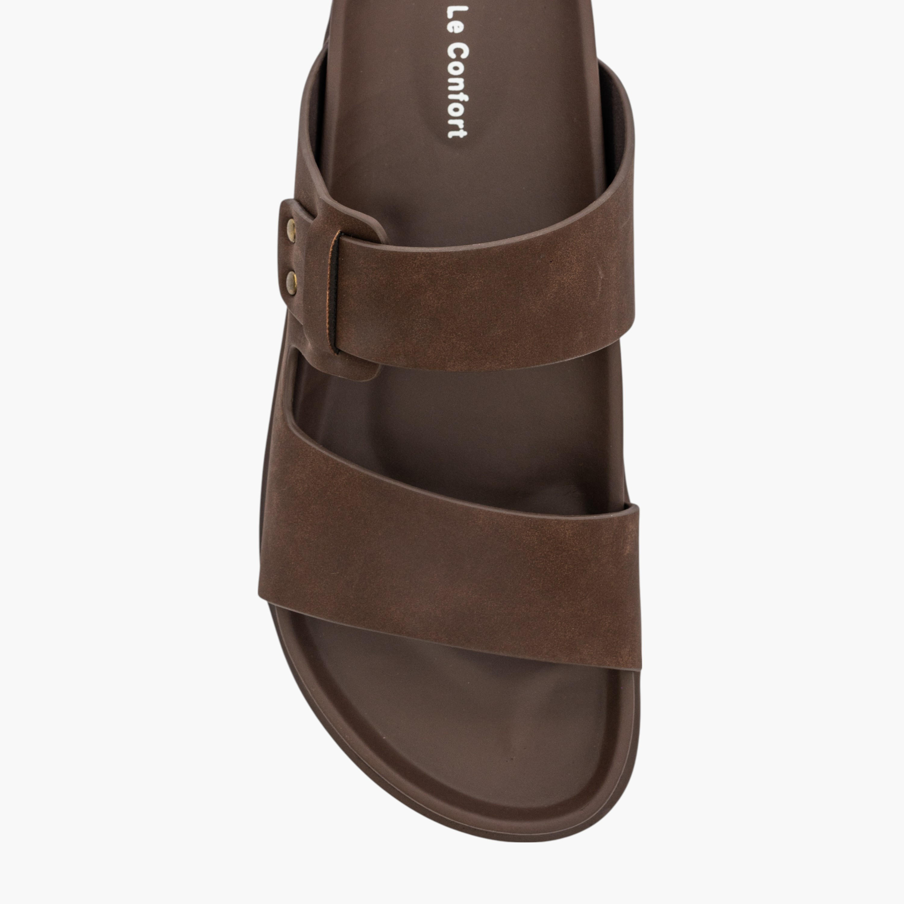 Le Confort Solid Slip-On Sandals-men-shoes-sandals-image-4