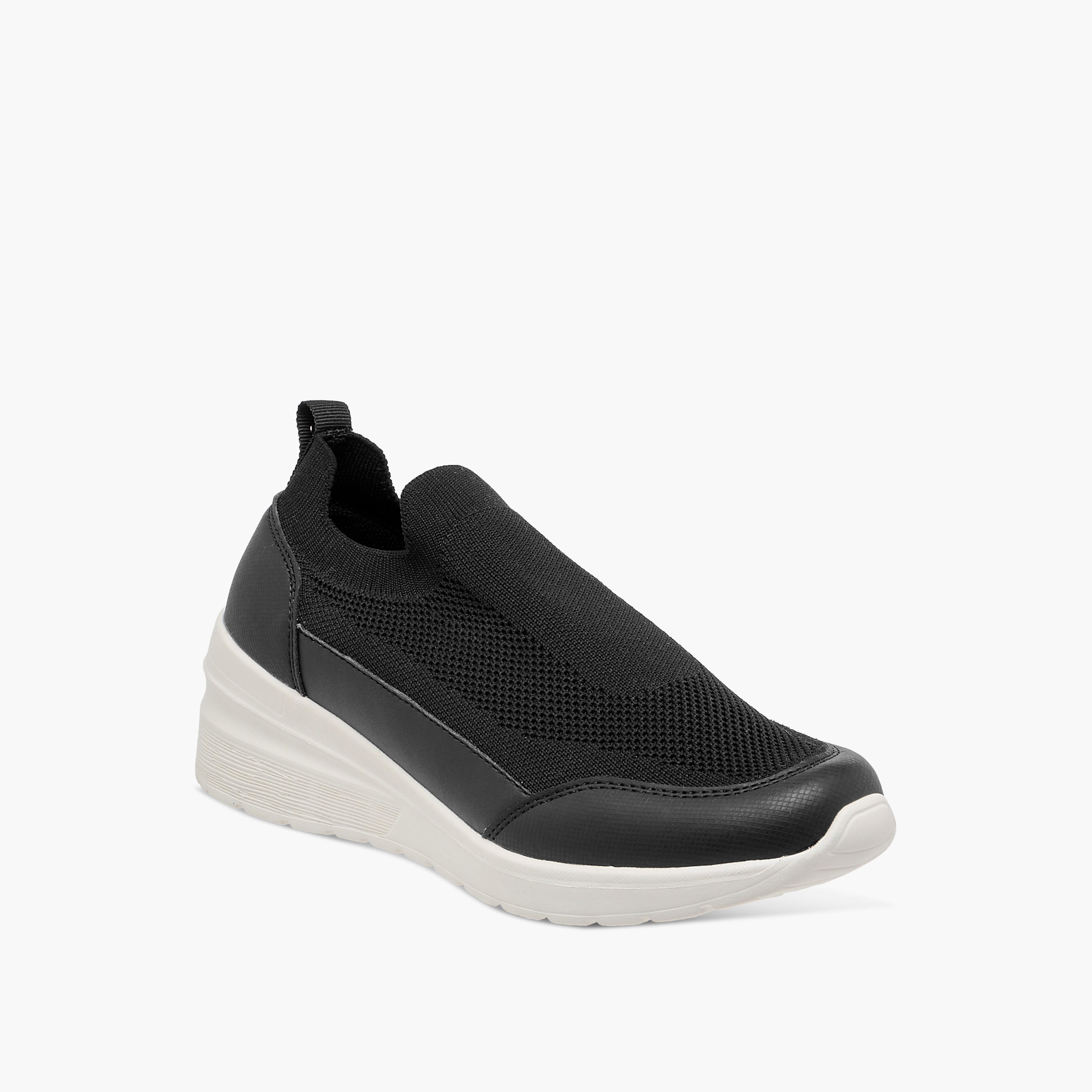حذاء سنيكرز سهل الارتداء بارز الملمس بألسنة سحب من فلورا بيلا-women-shoes-sneakers-image-2