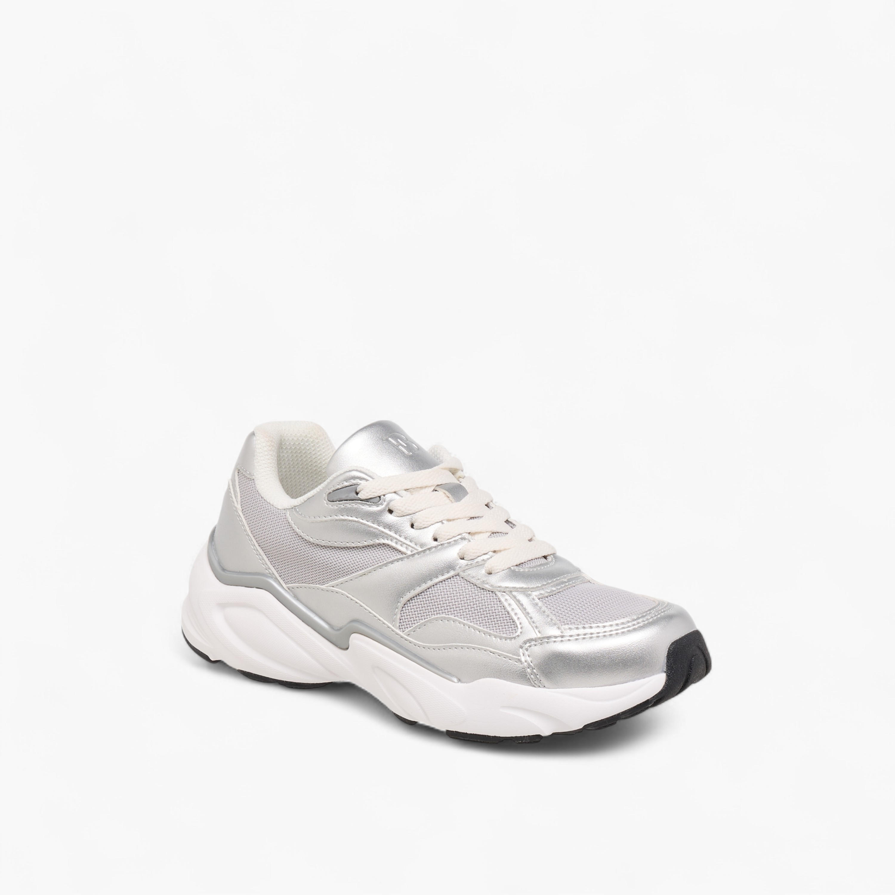 Flora Bella Panelled Lace-Up Sneakers-women-shoes-sneakers-image-2