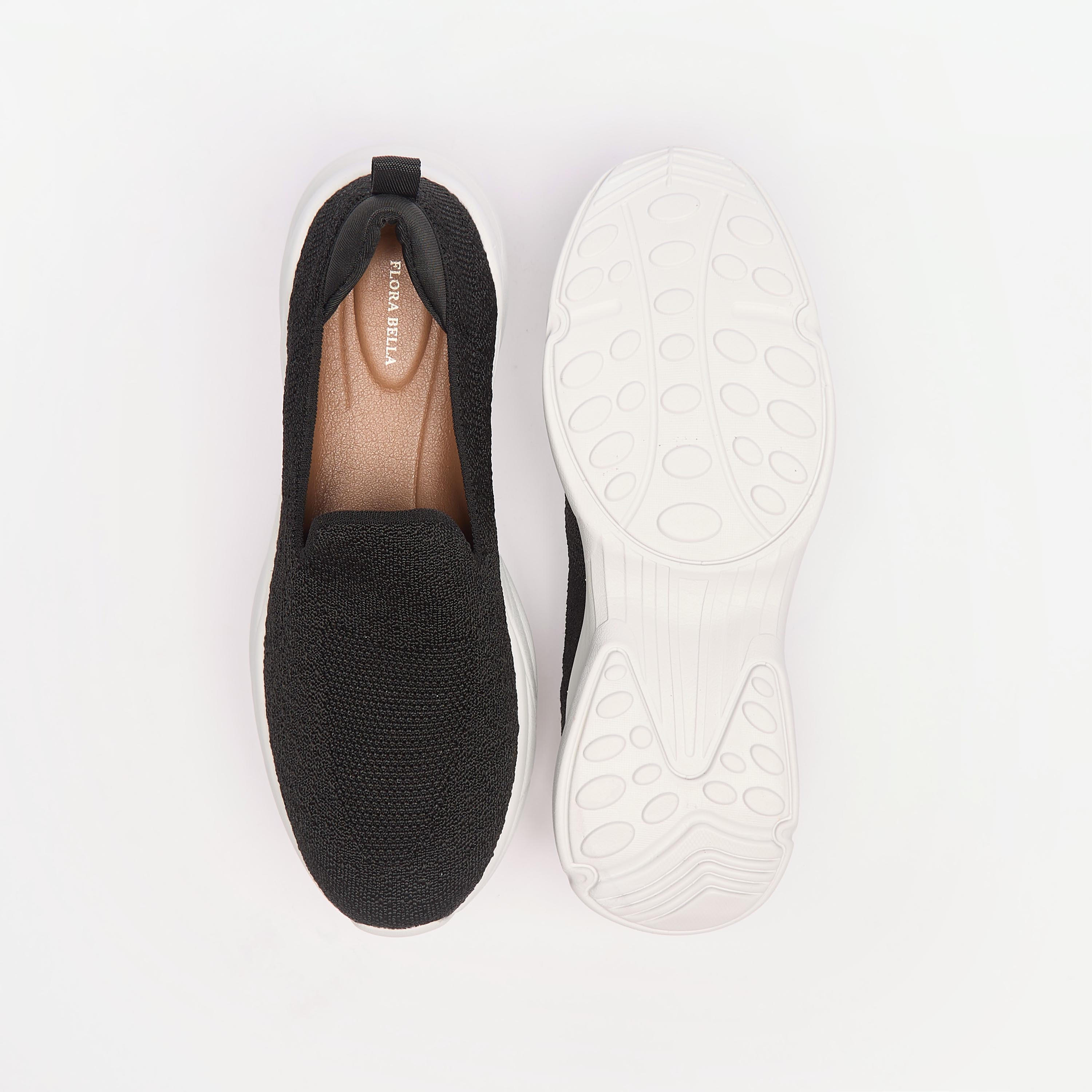 Flora Bella Textured Slip-On Shoes with Pull-Up Tab-women-shoes-sneakers-image-4