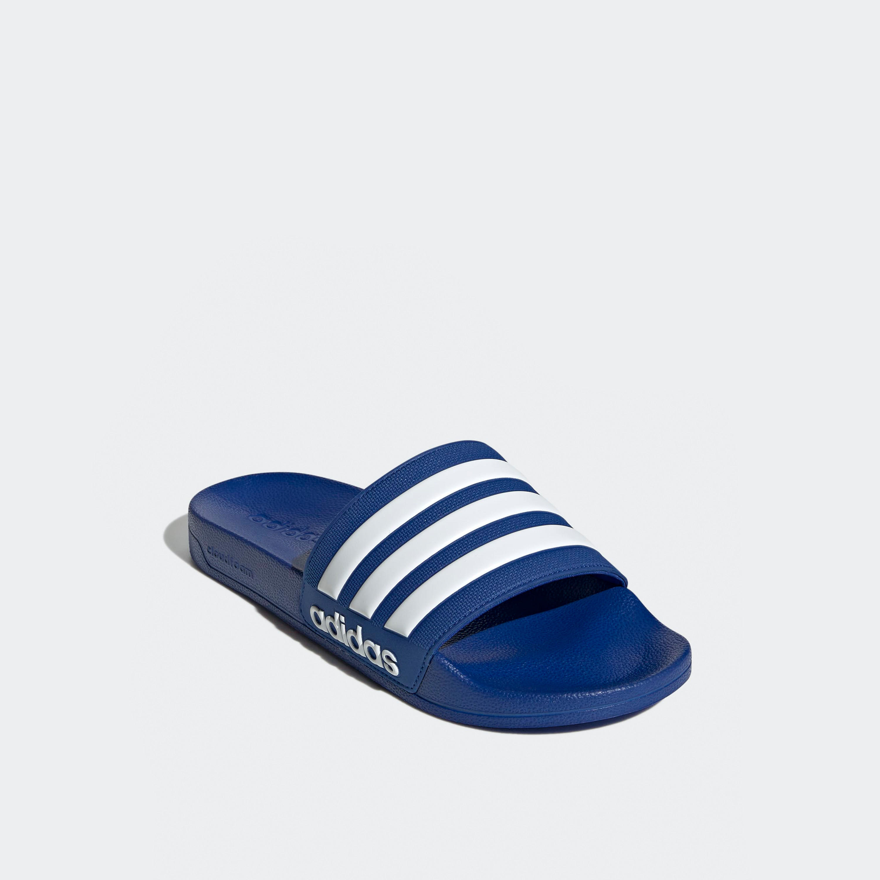 Adidas Men Adilette Shower Logo Embossed Slides-sports-men-shoes-image-1