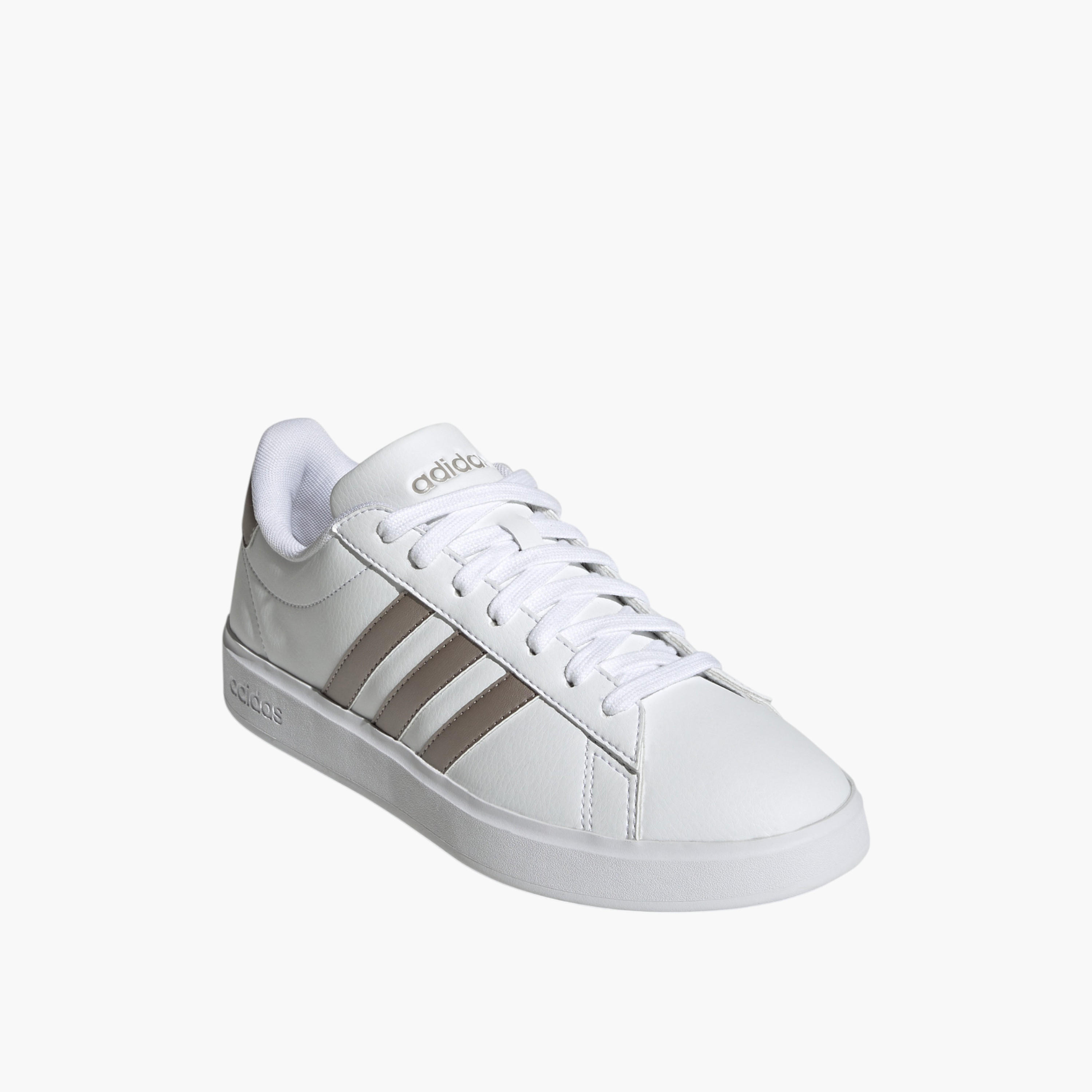 adidas Women's GRAND COURT 2.0 Lace-Up Closure Sneakers - GW9215-women-shoes-sneakers-image-1