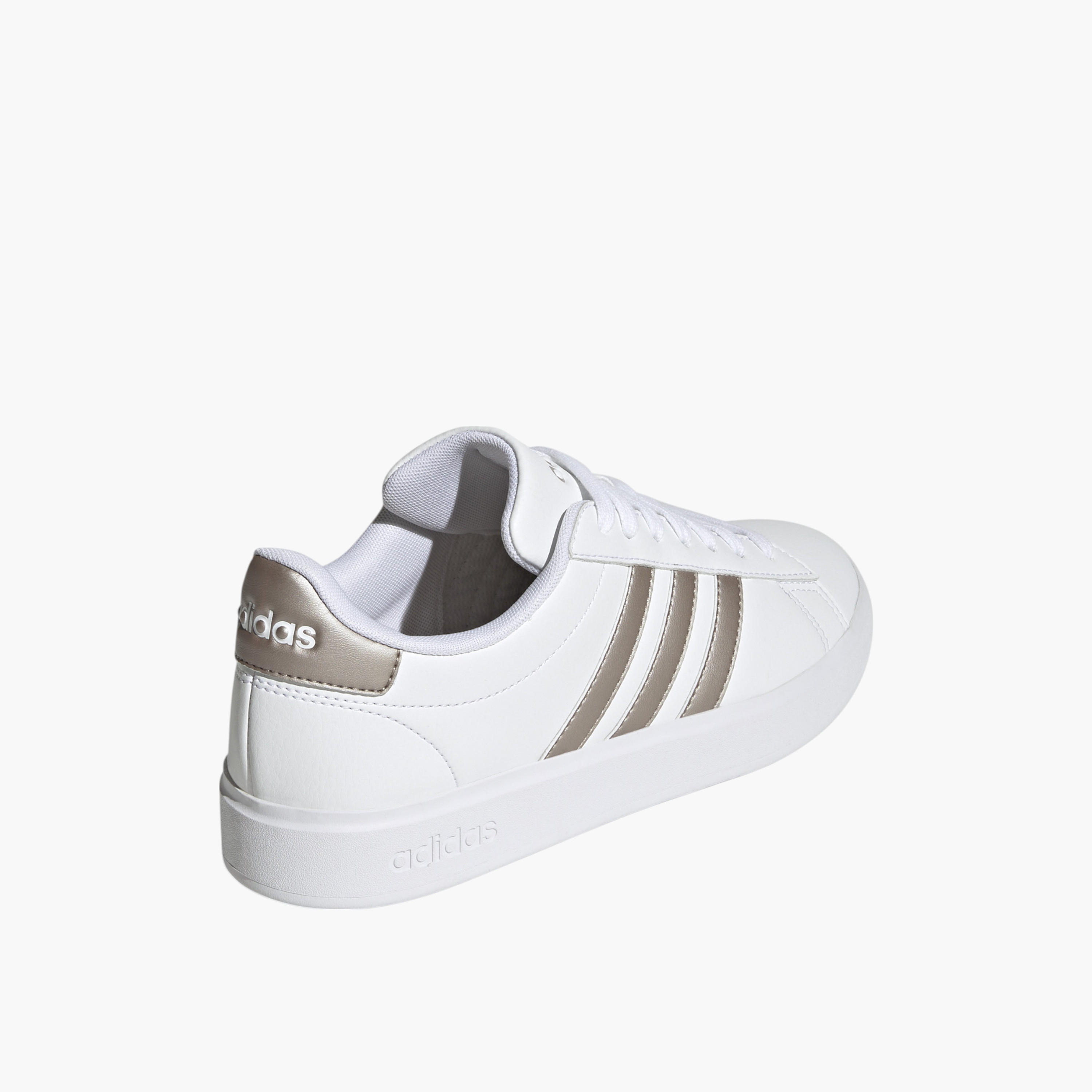 adidas Women's GRAND COURT 2.0 Lace-Up Closure Sneakers - GW9215-women-shoes-sneakers-image-4