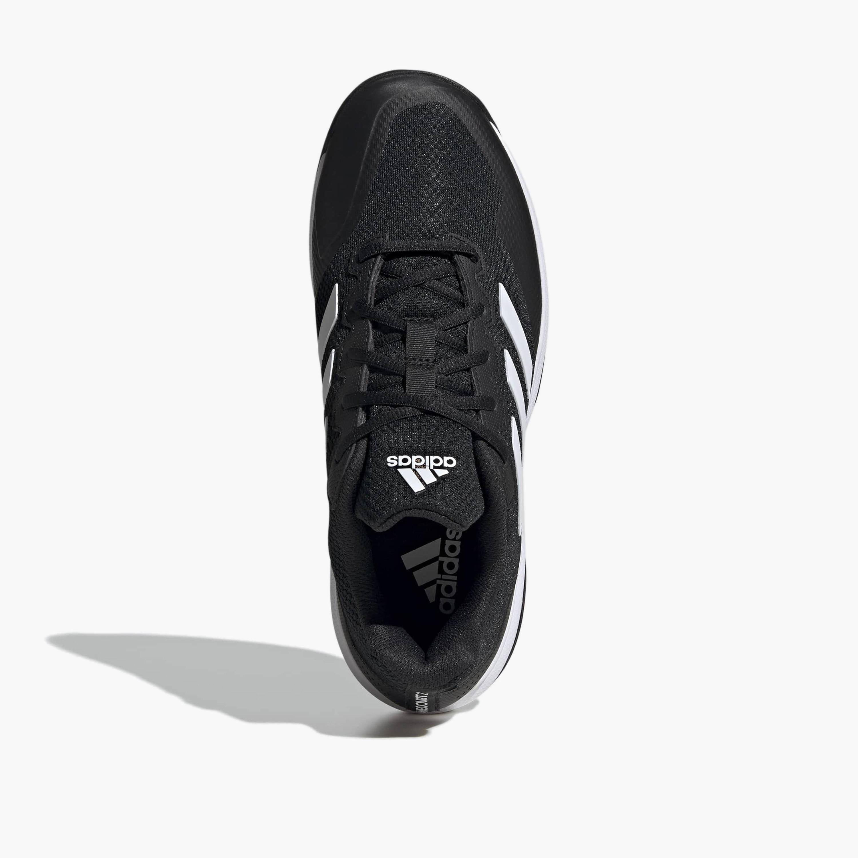 Adidas Men Gamecourt 2 Omnicourt Lace-Up Tennis Shoes-sports-men-shoes-image-4