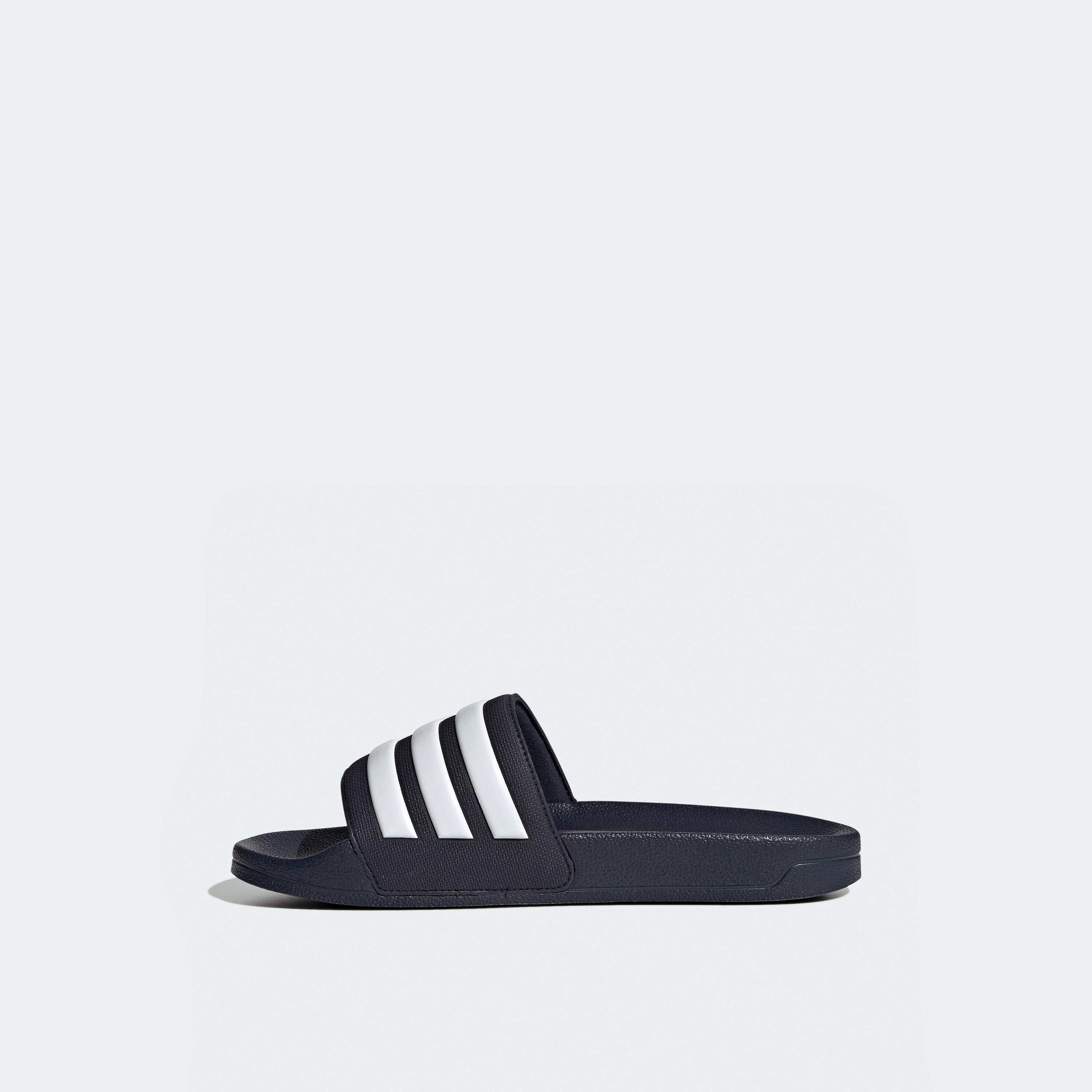 Adidas Men Adilette Shower Logo Embossed Slides-sports-men-shoes-image-3