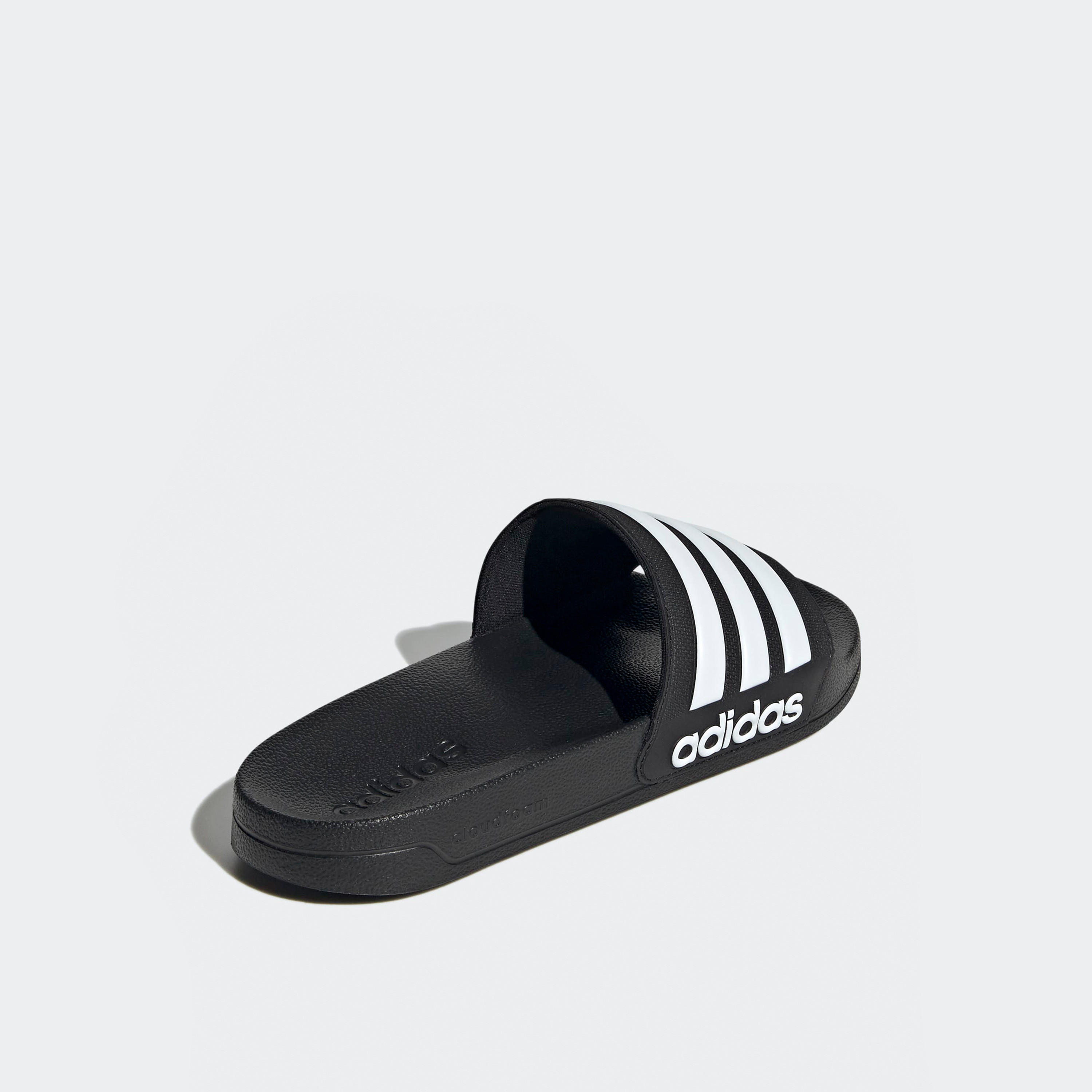 Adidas Men Adilette Shower Logo Embossed Slides-sports-men-shoes-image-5