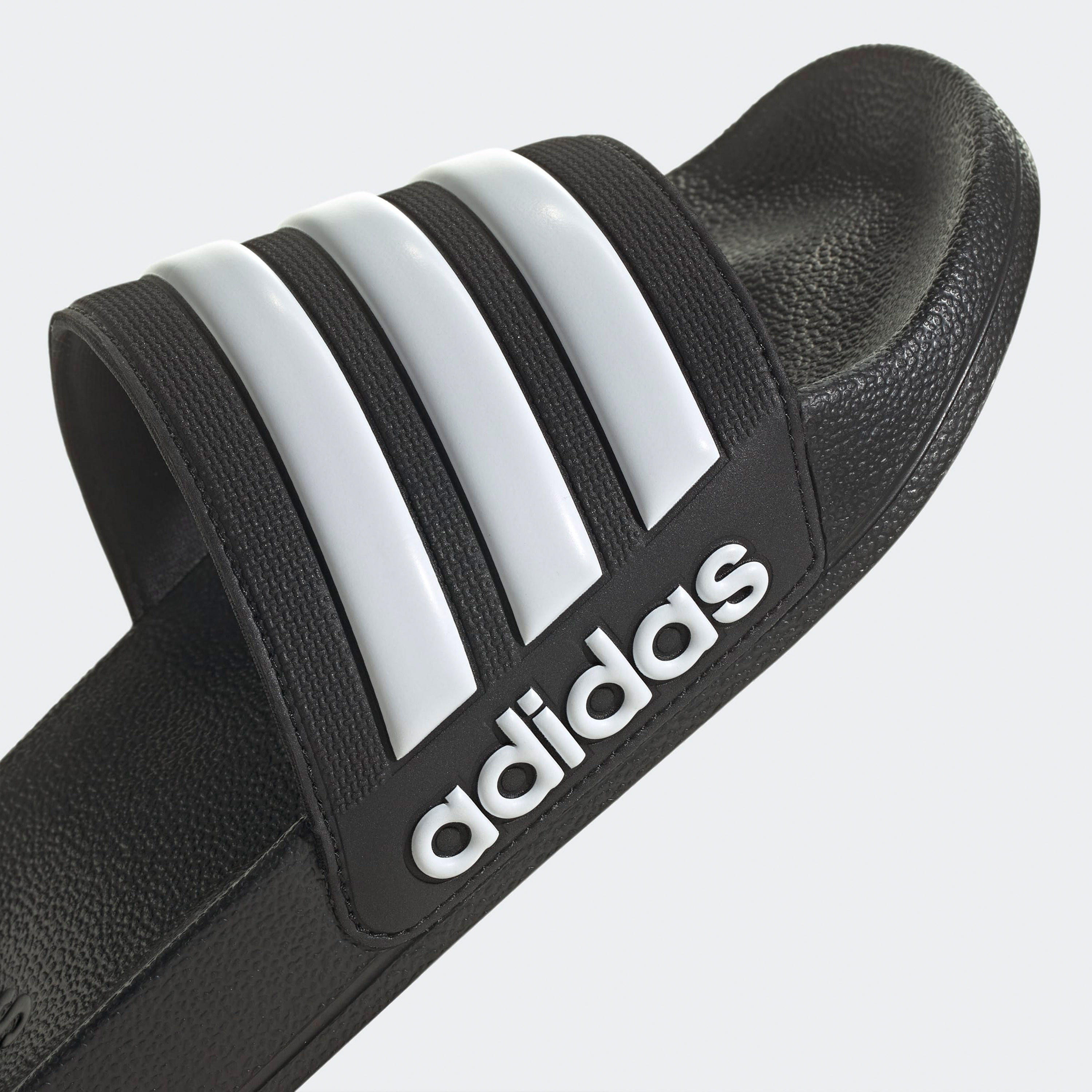 Adidas Men Adilette Shower Logo Embossed Slides-sports-men-shoes-image-7